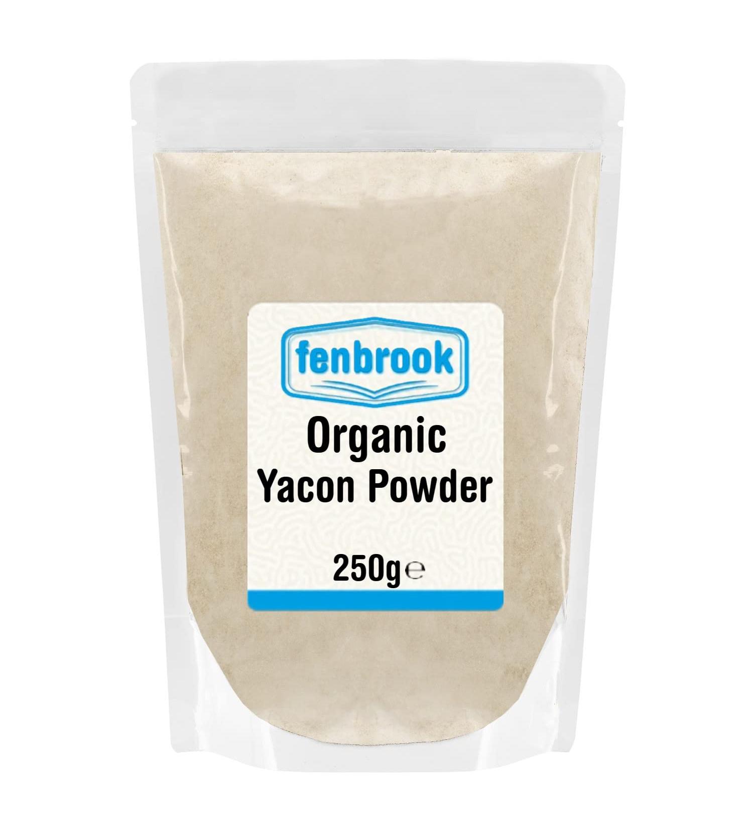 Organic Yacon Powder 250g | Certified Organic by Fenbrook Organic - Buy Online on GoSupps.com