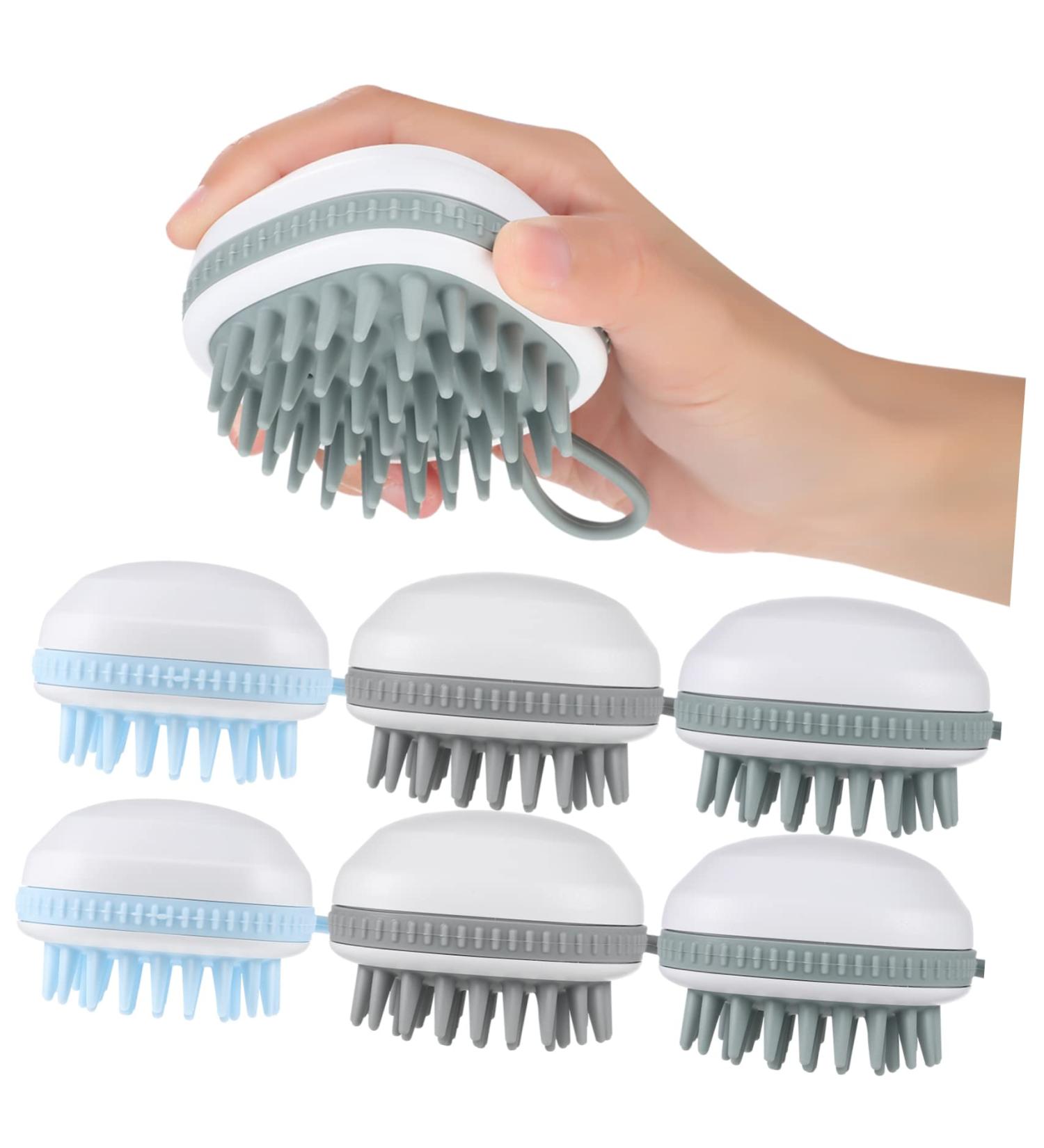 Shop Compact 6-Piece Scalp Massage & Peeling Brush Set for Daily Care | Travel-Friendly Scalp Brushes for All Hair Types - International Shipping Available! - Buy Online on GoSupps.com