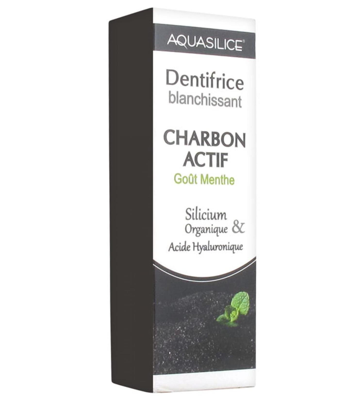 Aquasilice Whitening Toothpaste Activated Charcoal Mint 50 ml
