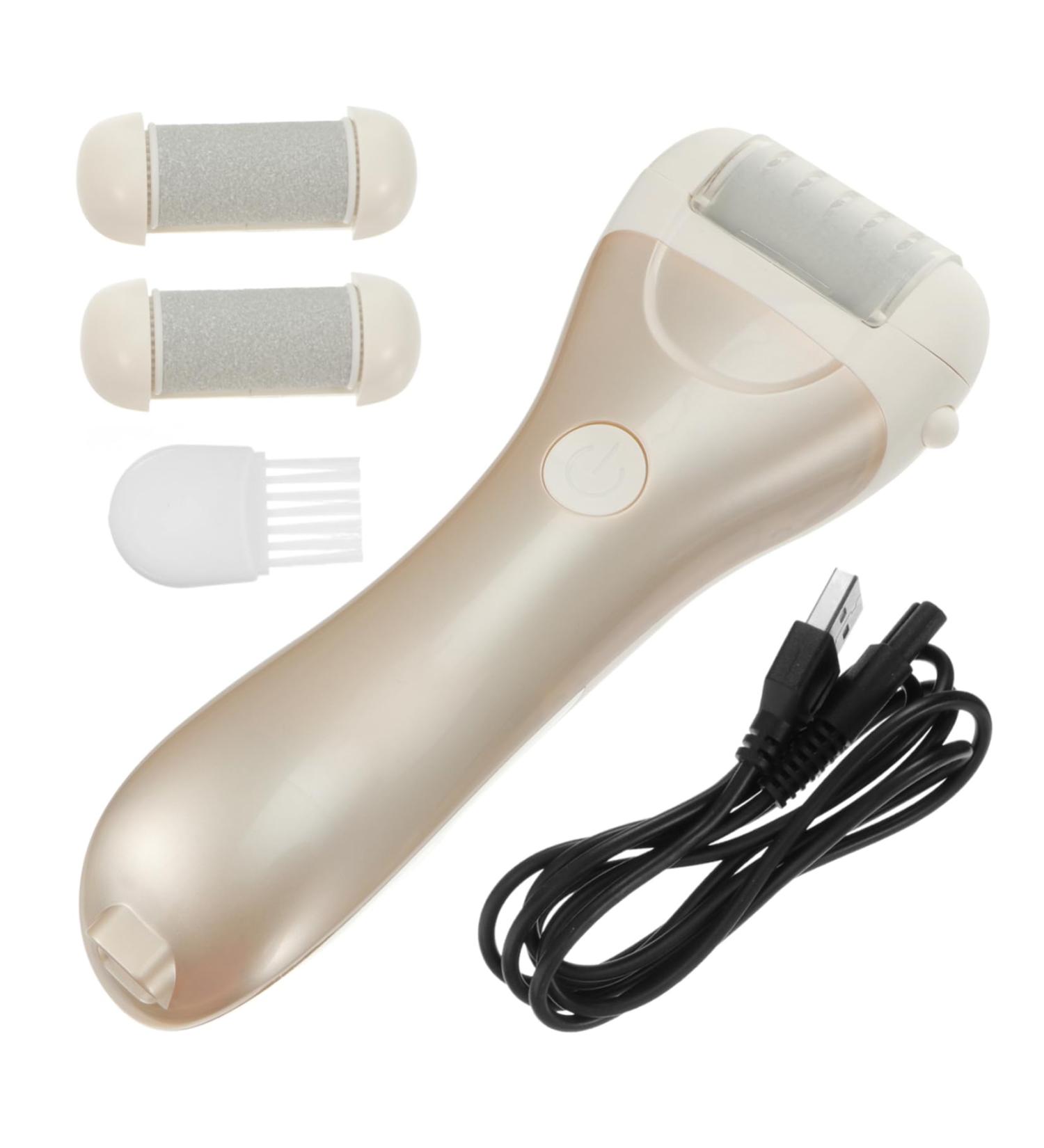 Beatifufu 1 Set Electric Foot Grinder Hard Skin Remover for Feet Reusable Foot Electric Remover Practical Pedicure Tool Pedicure Remover Electric Foot Scrubber Tools Abs - Buy Online on GoSupps.com