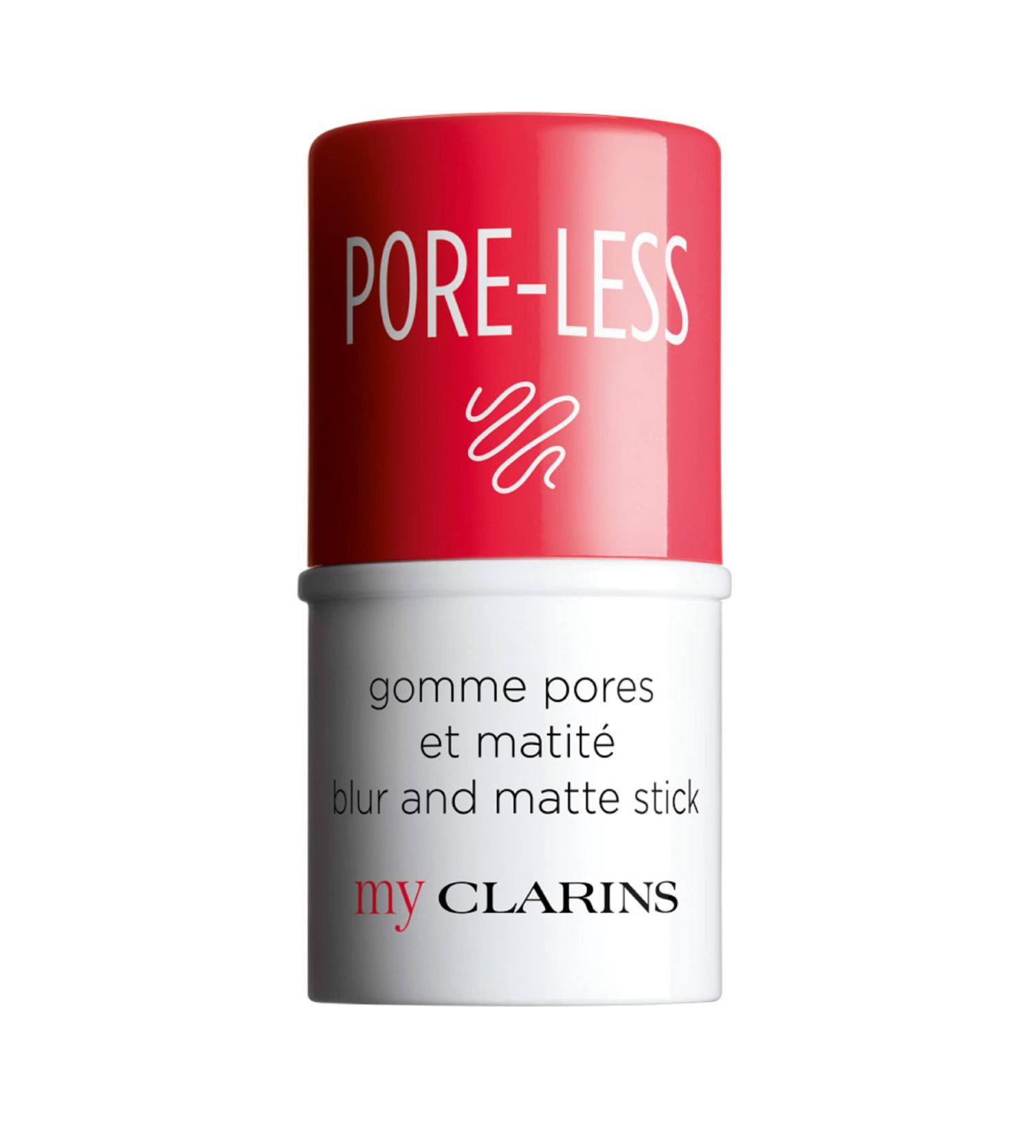 Clarins PORE-LESS Blur & Matte Stick | Oil-Absorbing | Vegan & Paraben-Free | 0.1 Oz - Buy Online on GoSupps.com