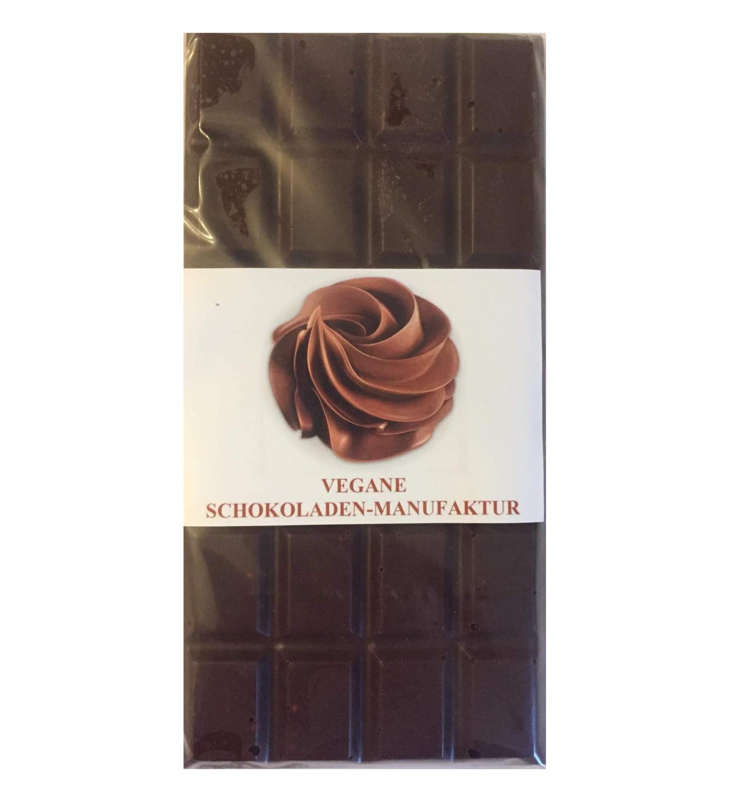 Vegan Chocolate with Chia Seeds VEGANE SCHOKOLADENMANUFAKTUR 100g