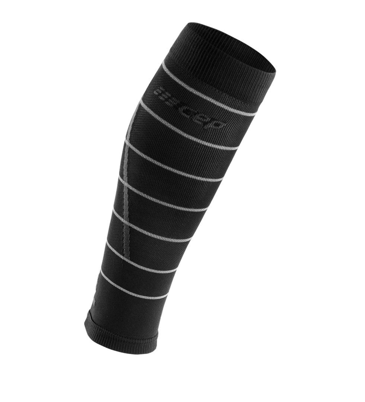 Buy CEP Reflective Compression Calf Sleeves for Men | Black Running Socks | Size IV - International Shipping Available - Buy Online on GoSupps.com
