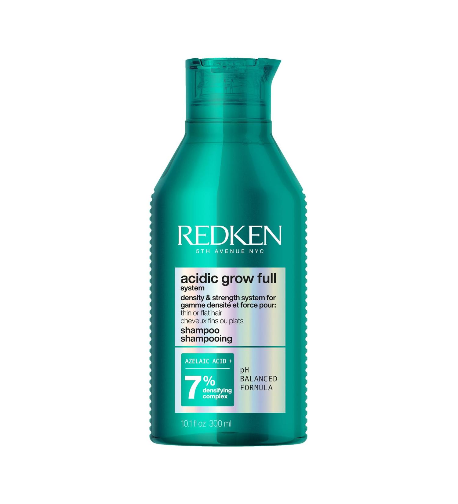 Redken Acidic Grow Full System Shampooing Densifiant pH quilibr & Formule L g re Hydrate Fortifie & Donne du Volume Pour Cheveux Fins ou Plats 300 ml Shampoing - Buy Online on GoSupps.com