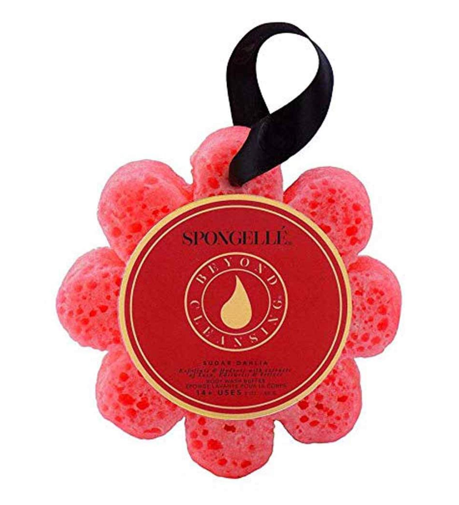 Spongelle Body Wash Infused Buffer - Sugar Dhalia - 14+ Uses - 3 oz