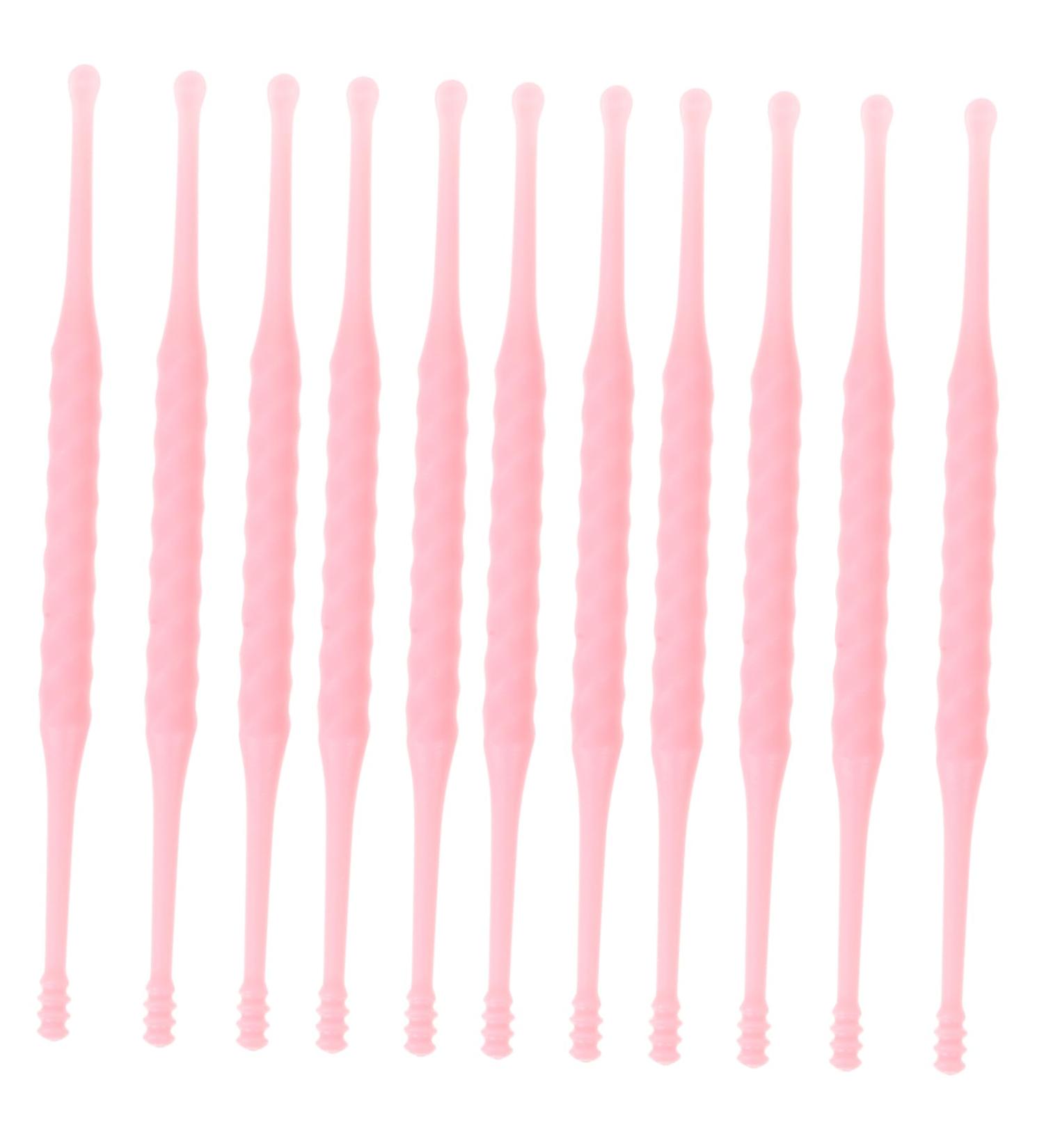 BESTYASH 12Pcs Plastic Ear Wax Picker Safe Ear Cleaning Tool for Adults and Easy to Use Ear Wax Random Colors Premium Plastic Material - Buy Online on GoSupps.com
