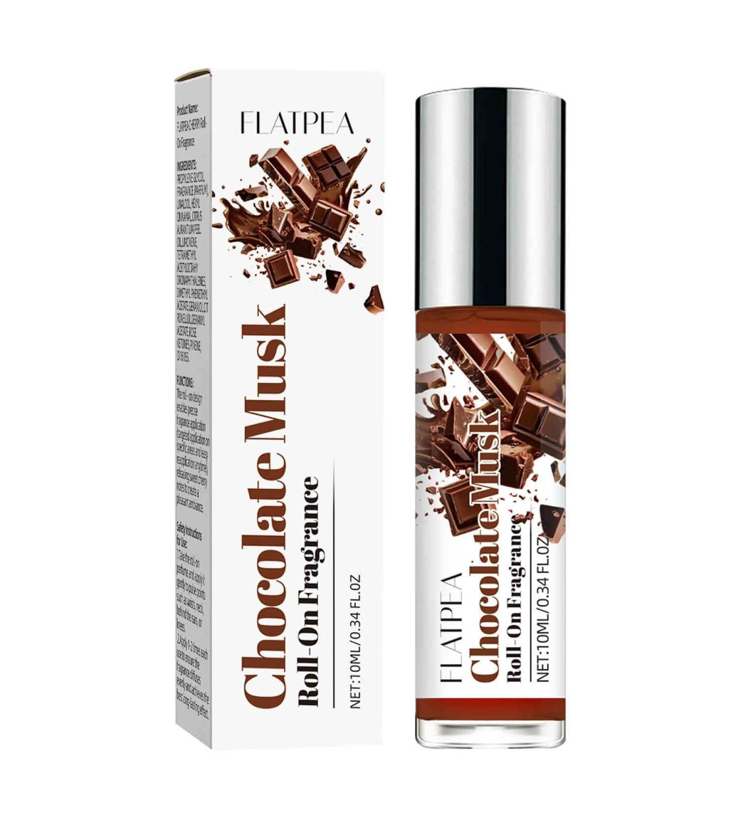 CLQFDT Chocolate Musk Roll-On Perfume for Women 10ml Long Lasting Fragrance Oil Concentrated Scented Body Oil for Daily Wear and Gift - Buy Online on GoSupps.com