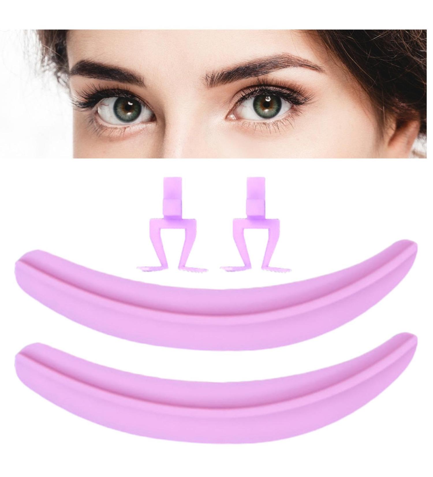 Xiixuuj Eyelash Separator Lift Tool - Women Makeup Silicone Eyelash Separator Tool | Lash Grafting Speeder Isolation Helper Separator Pads for Home Gathering Purple - Buy Online on GoSupps.com