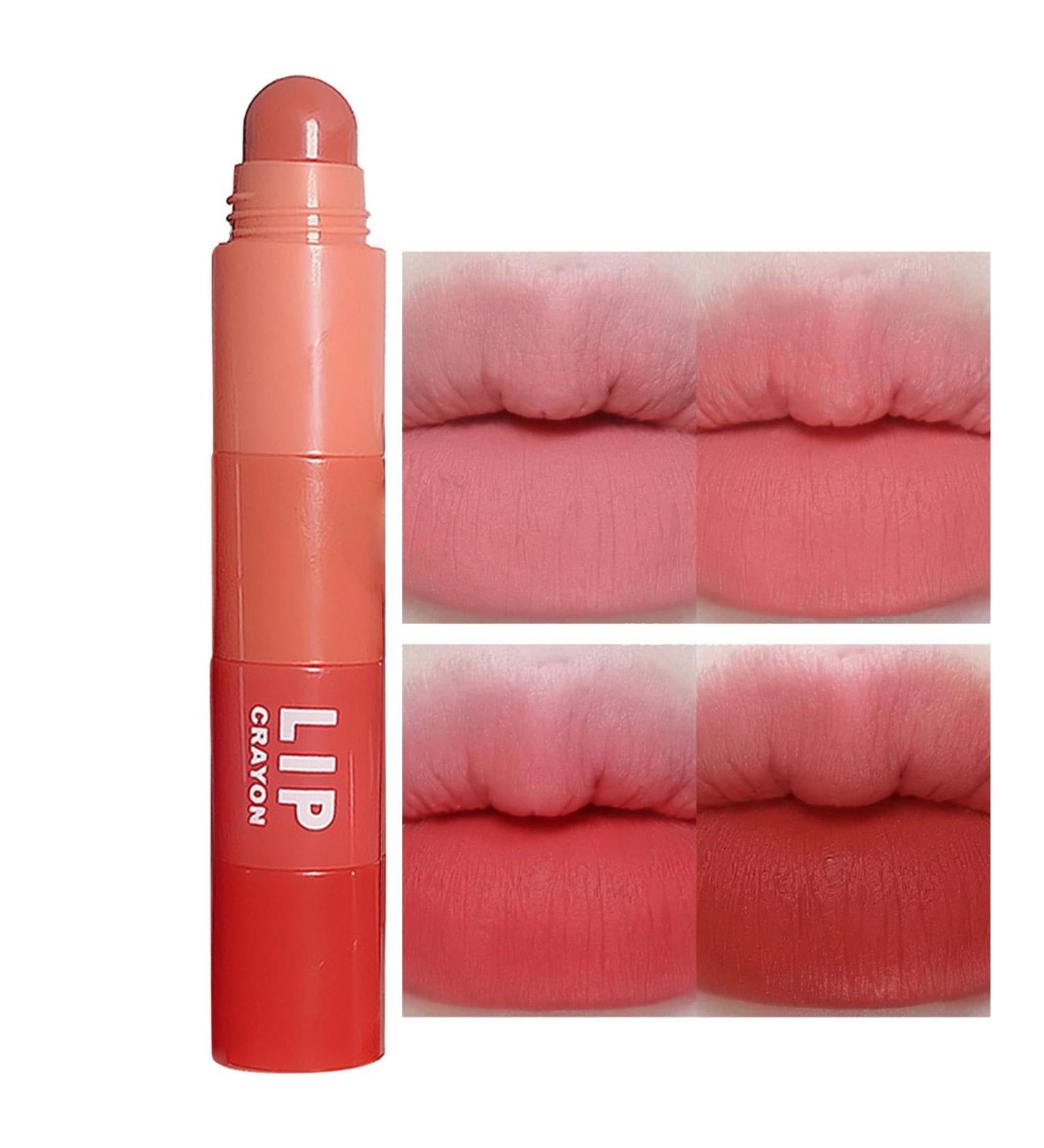 Matte Lipstick Long Lasting Lipstick Makeup Set with Layers Multicolored Combination 4in1 Makeup for the Lips Matte Lipstick Set 2 1 Piece 1er Pack - Buy Online on GoSupps.com
