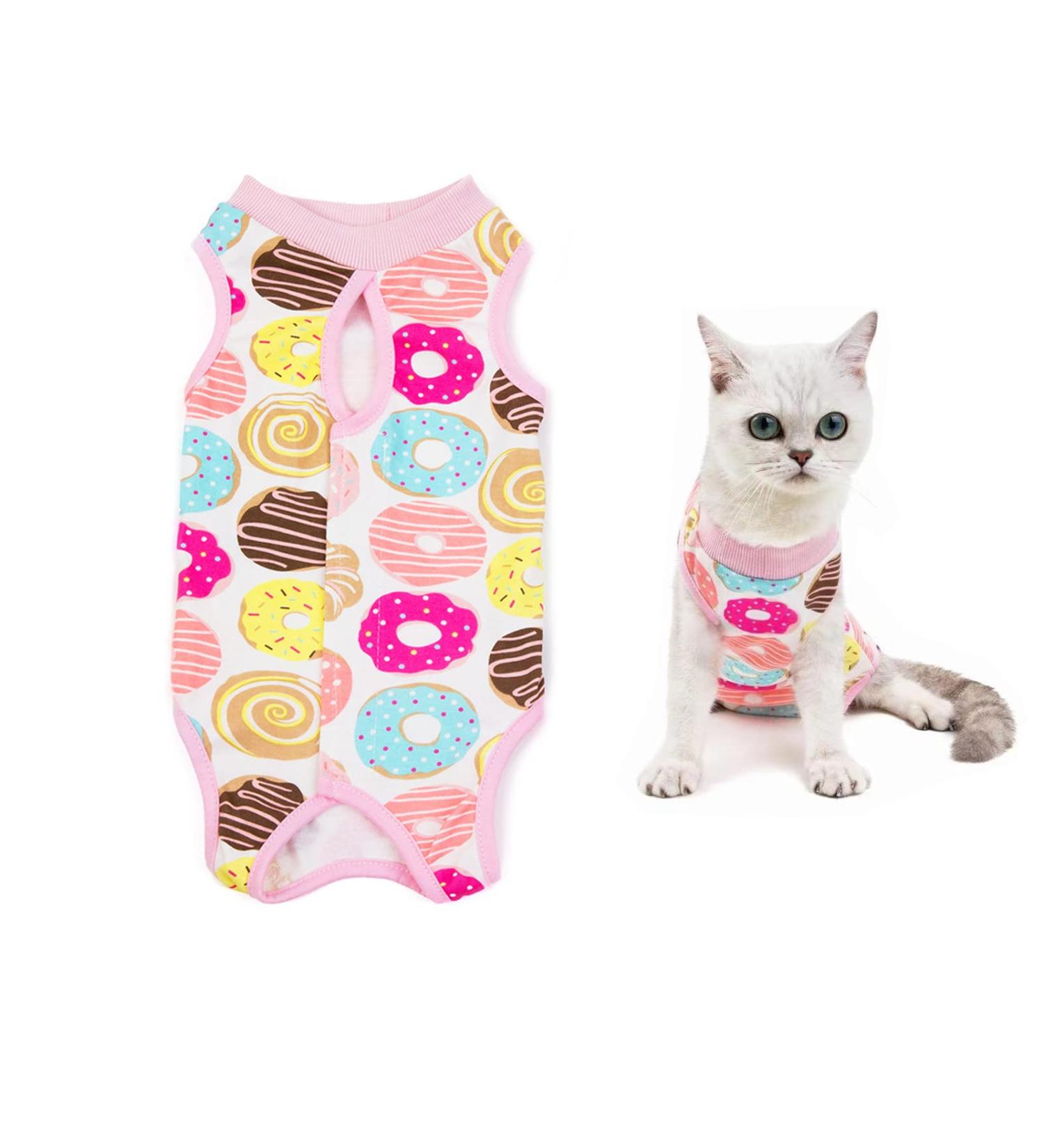 GZXYUAN Cat Professional Recovery Suit Surgical Recovery Shirt Cat Recovery Suit Pet Clothes for Cats and Dogs(M) - Buy Online on GoSupps.com
