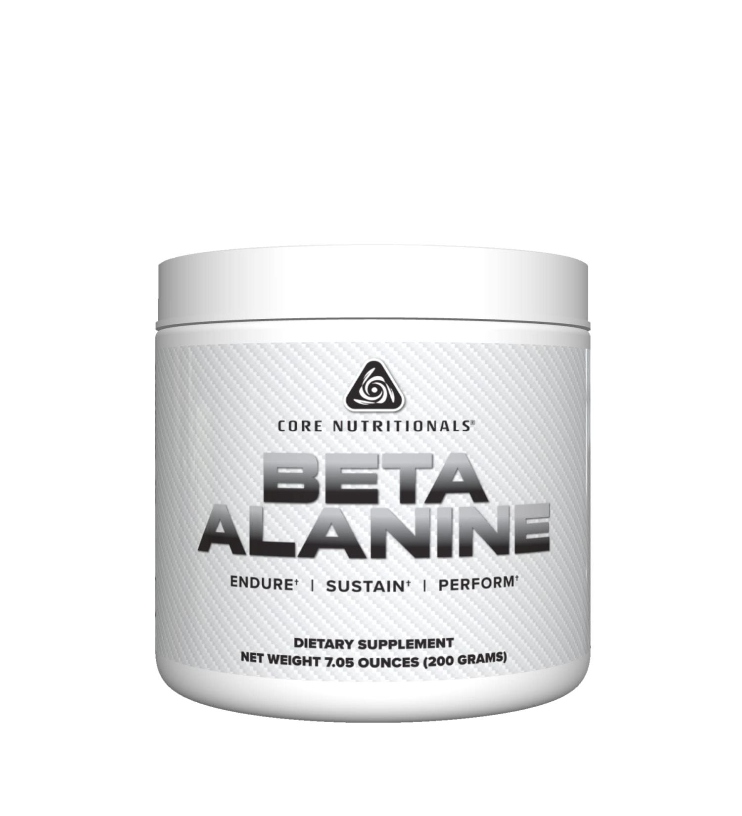 Core Nutritionals Beta Alanine Daily Muscle Building and Recovery Supplement 3.2 Grams per Serving