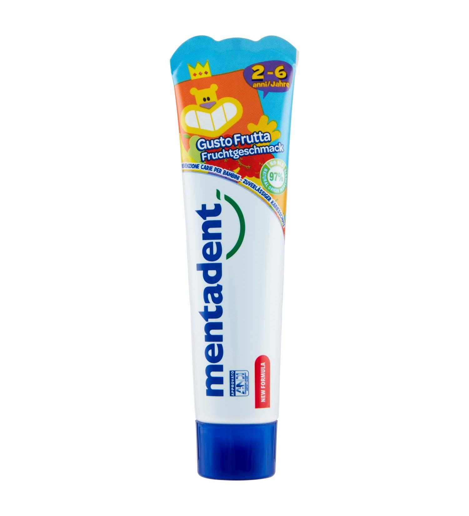 Fruit Savory Toothpaste for Growing Teeth - Kids 3-7 Years | 50 ml | Safe & Effective Dental Care - Buy Online on GoSupps.com