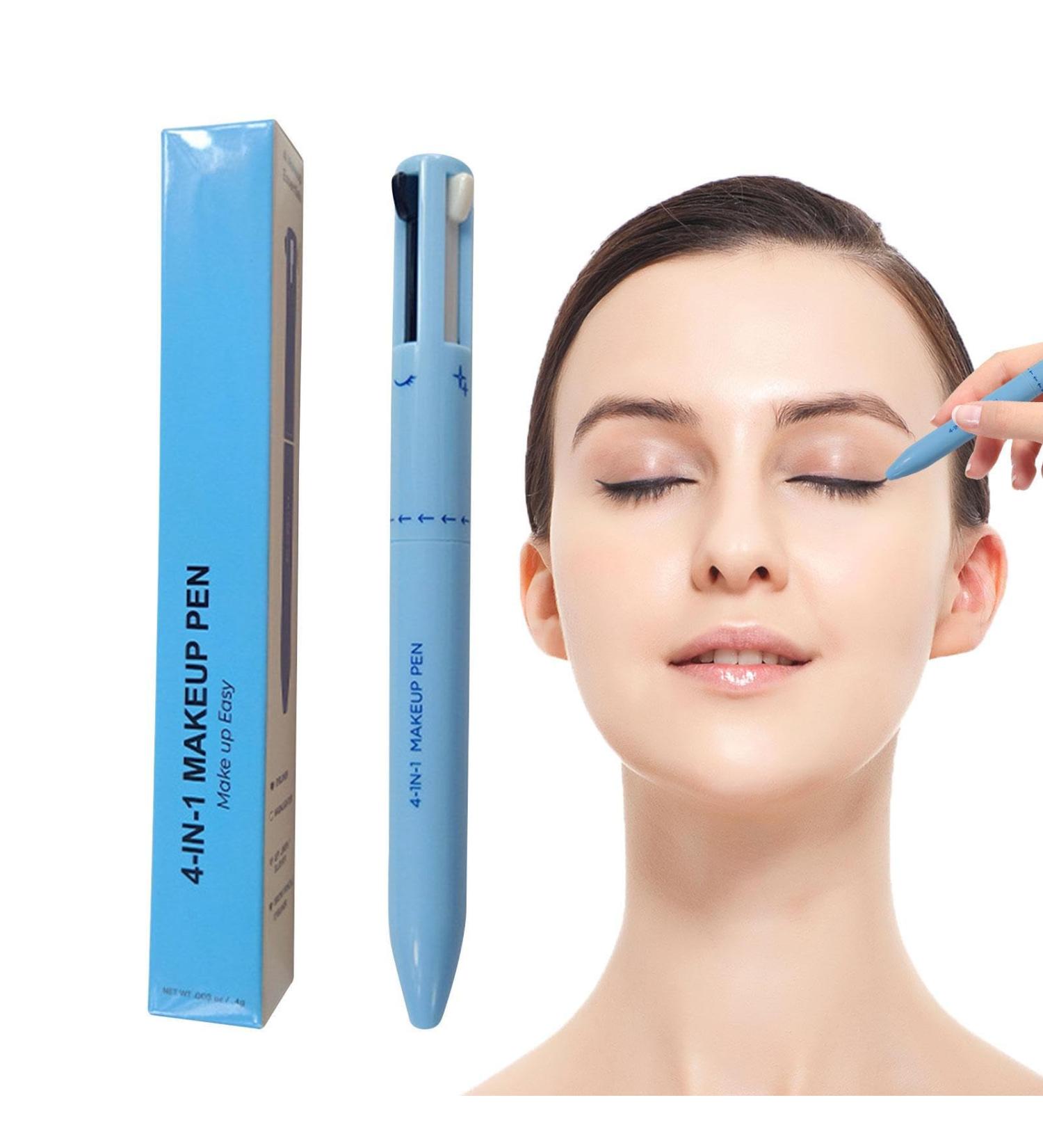  Duqulle 4-in-1 Makeup - Travel Makeup Pencil - Waterproof Travel Makeup Pencil 4-in-1 Color Pen Set Eyeliner Eyebrow Pencil Lip Pencil and Duquelle - Buy Online on GoSupps.com