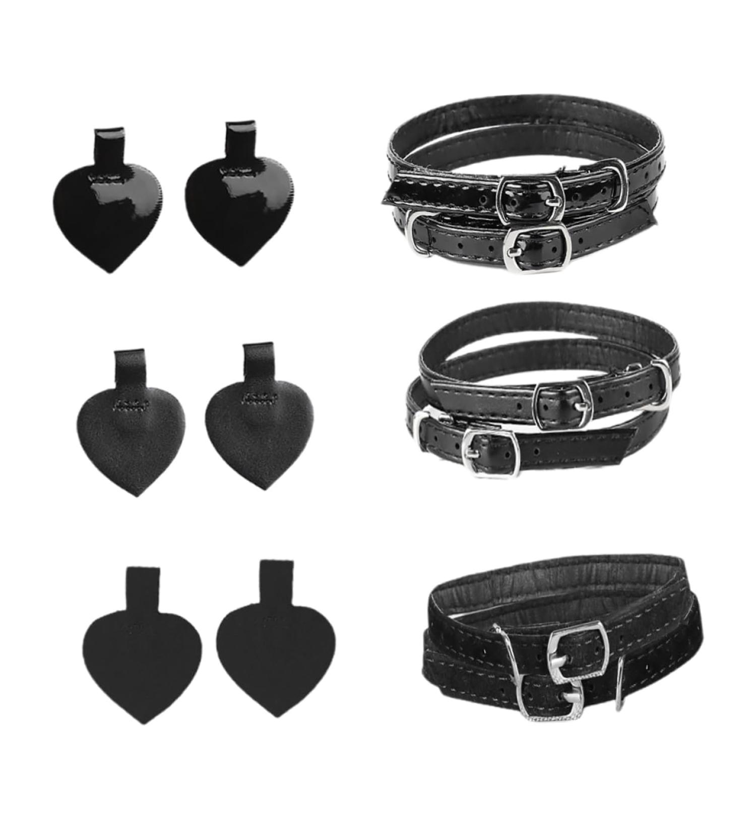 3 Sets High Heels Stickers & Detachable Ankle Straps - High Heel Shoe Accessories for Comfortable & Stylish Footwear - Buy Online on GoSupps.com