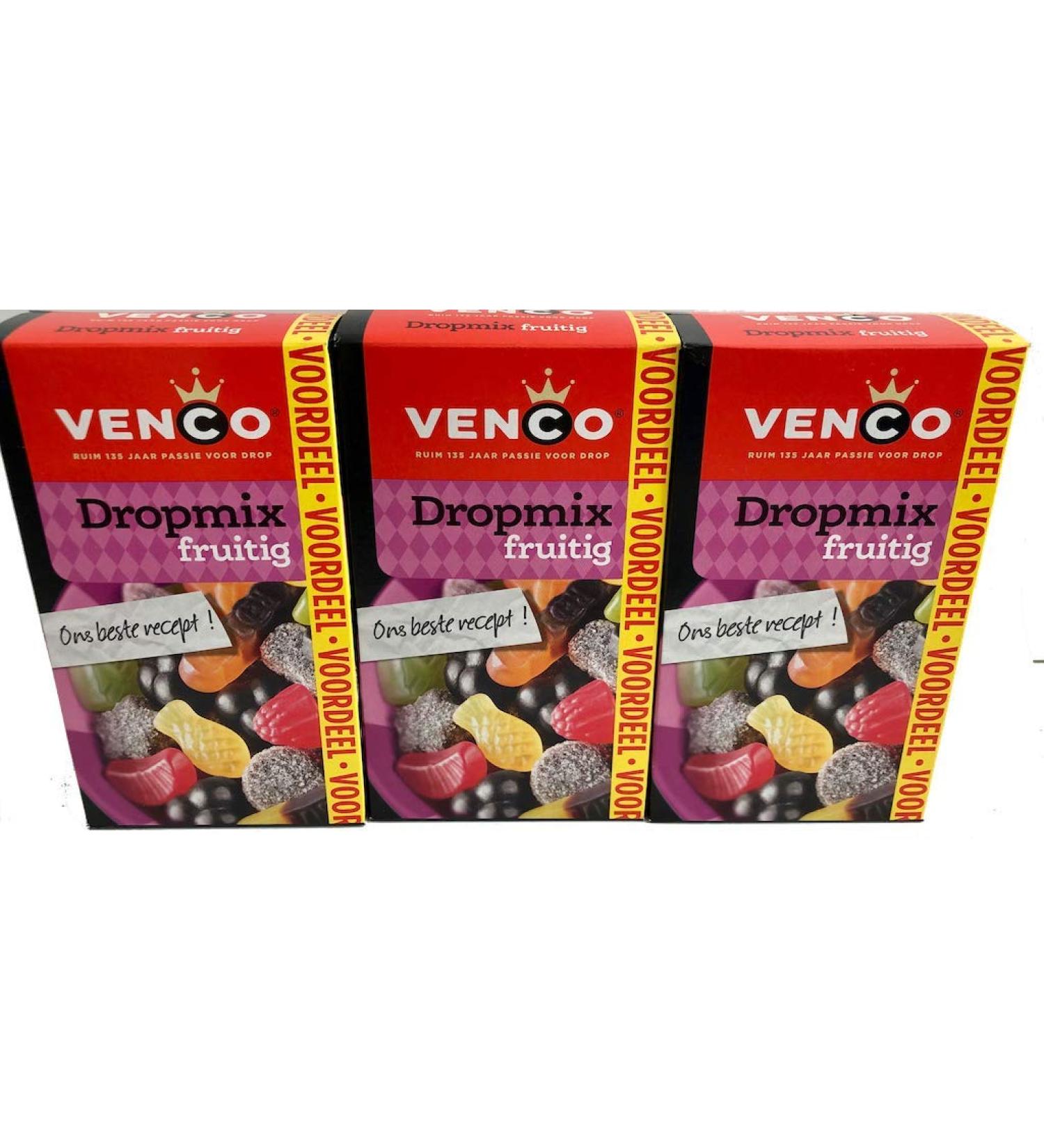 Venco Dropmix Fruitig Original Dutch Licorice Candy 425G - Buy Online on GoSupps.com