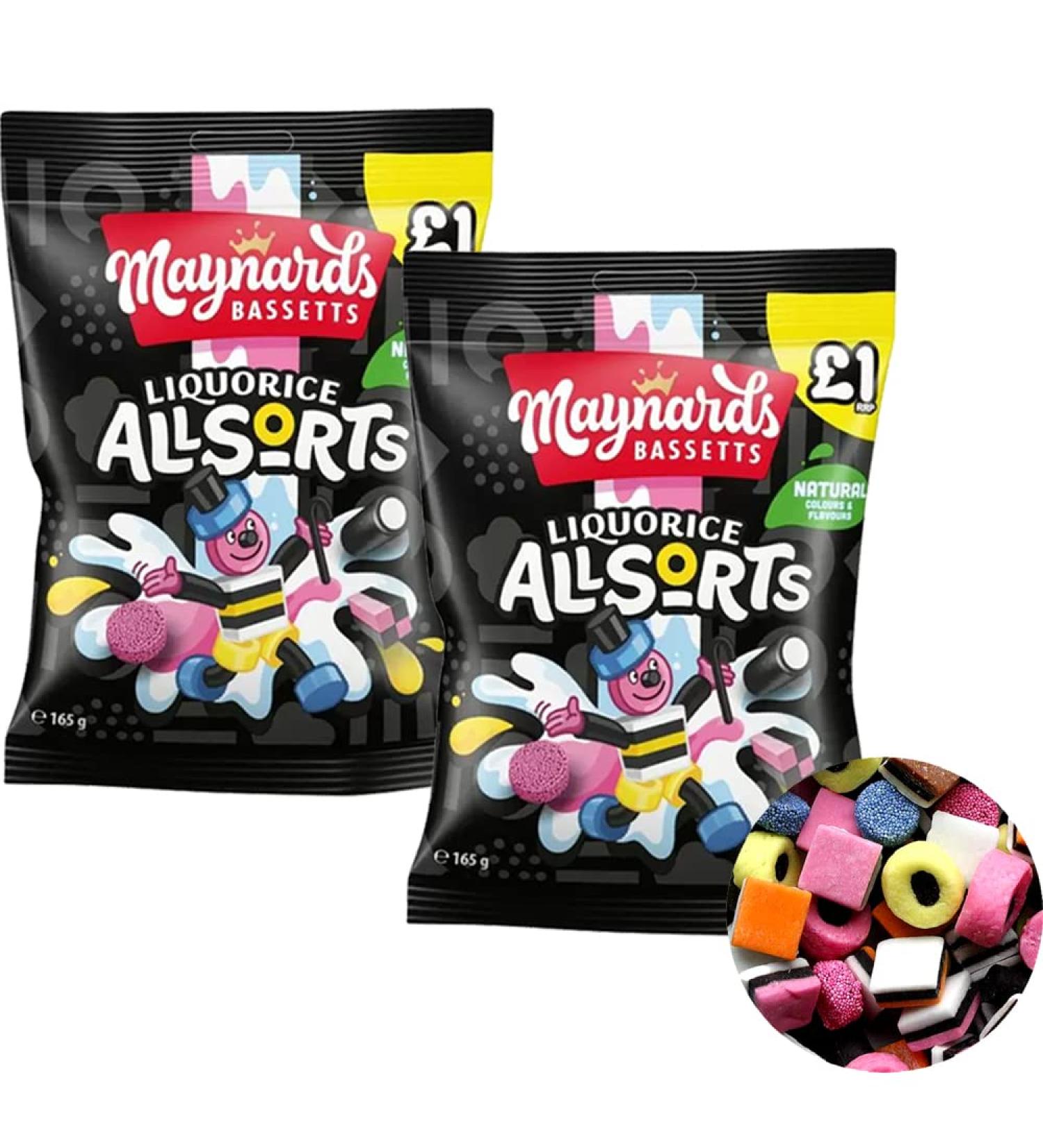 Liquorice Sweets Bag 165g - Pack of 2 - Wonderful mix of sweets - Buy Online on GoSupps.com
