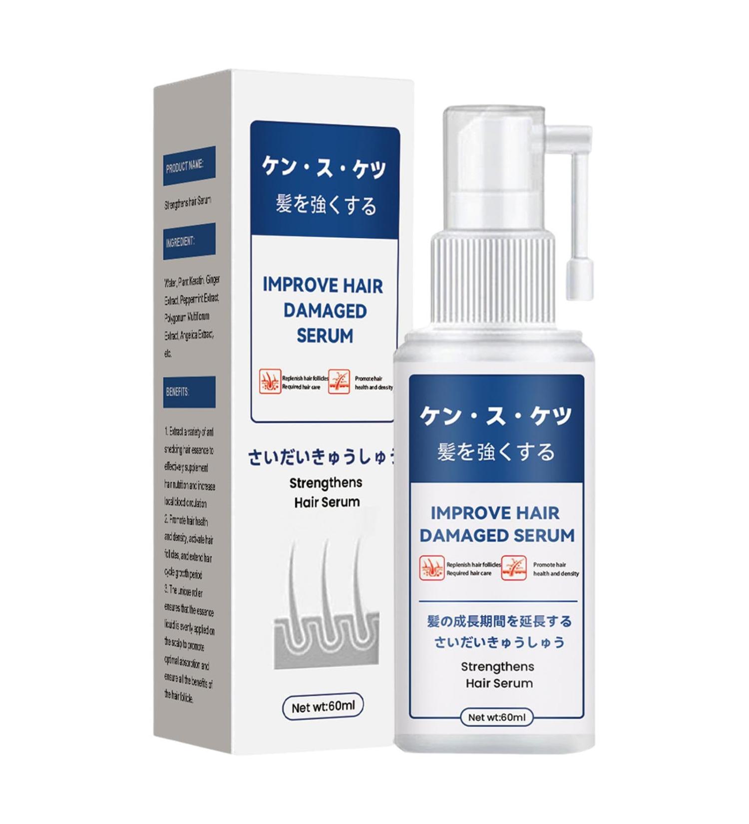 Hair Growth Serenity - Strengthening Oil for Rapid Hair Repair & Growth | Essential Oil Blend & Accessories by HMLTD - Buy Online on GoSupps.com