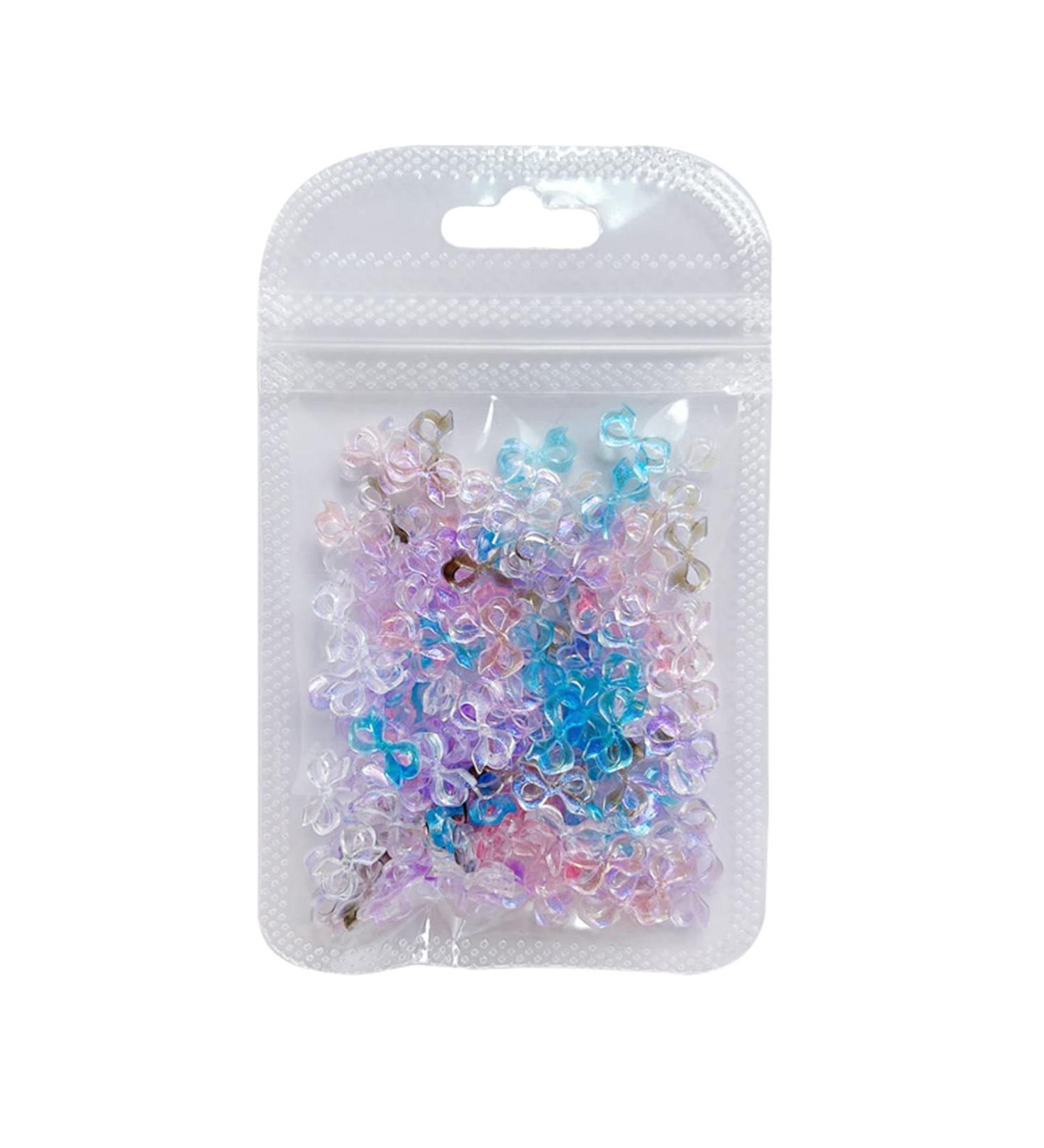 FEIlei 3D Decor Nail Jewelry Elegant Resin Flower Design DIY Bows Wedding Nail Charms - Buy Online on GoSupps.com