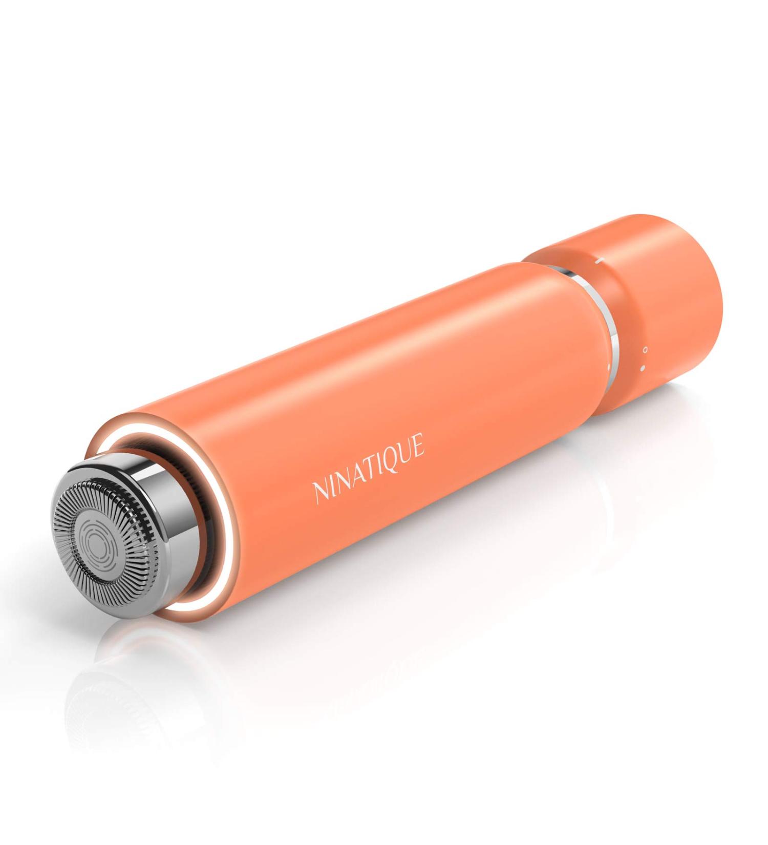 Ninatique Women's Painless Facial Hair Removal Razor - Living Coral - Buy Online on GoSupps.com