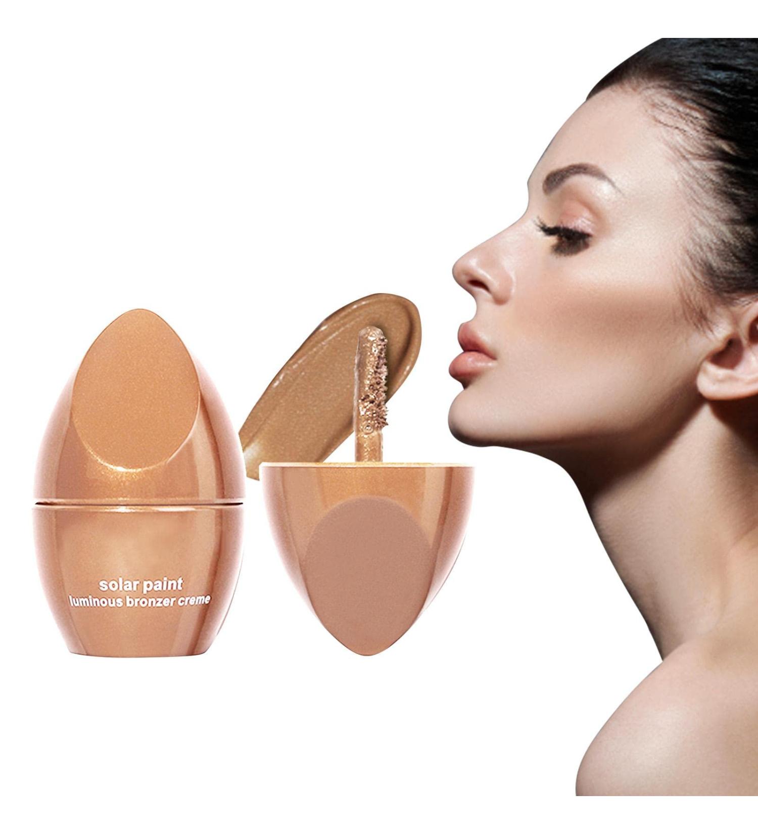 Firm Bronzer Cremes Four Shades Shimmer Source Liquid Waterproof Smooth Liquid Luminizer Shimmer Foundation Makeup for Face Body Bronze Facily Makeup Zcsxk 01Light gold this pearl wall - Buy Online on GoSupps.com