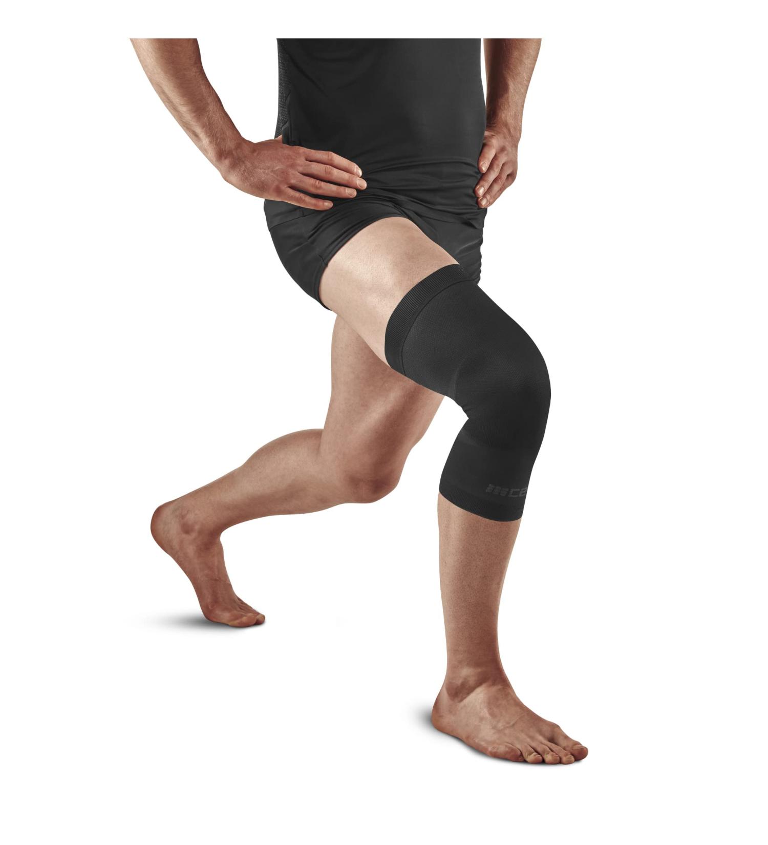 CEP Light Support Knee Sleeve - Unisex Black Medium | Optimal Compression for Sports & Recovery - Buy Online on GoSupps.com
