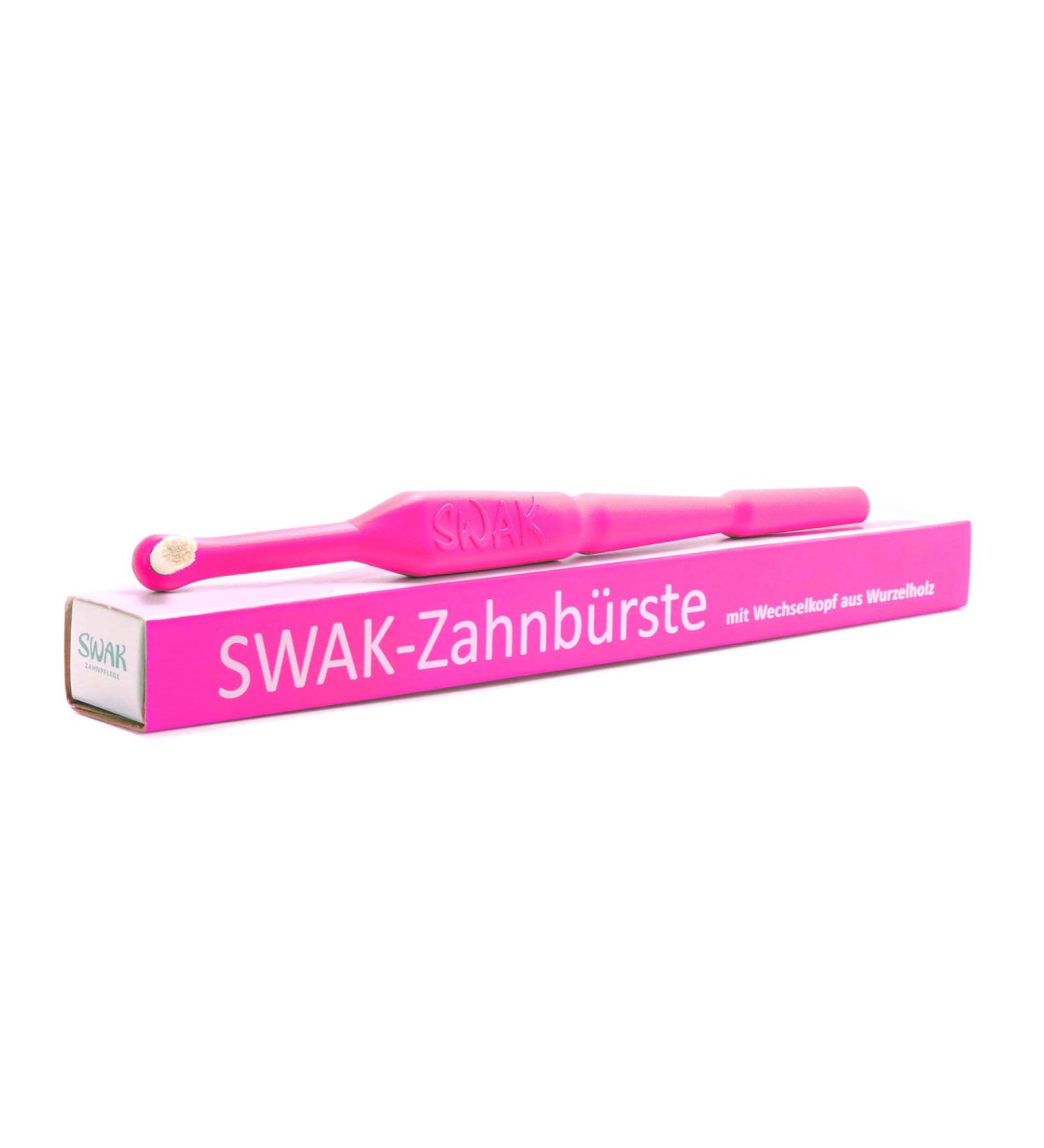 SWAK 3.4 Miswak - Pink Natural & Organic Manual Toothbrush for Healthier Teeth | International Shipping Available - Buy Online on GoSupps.com