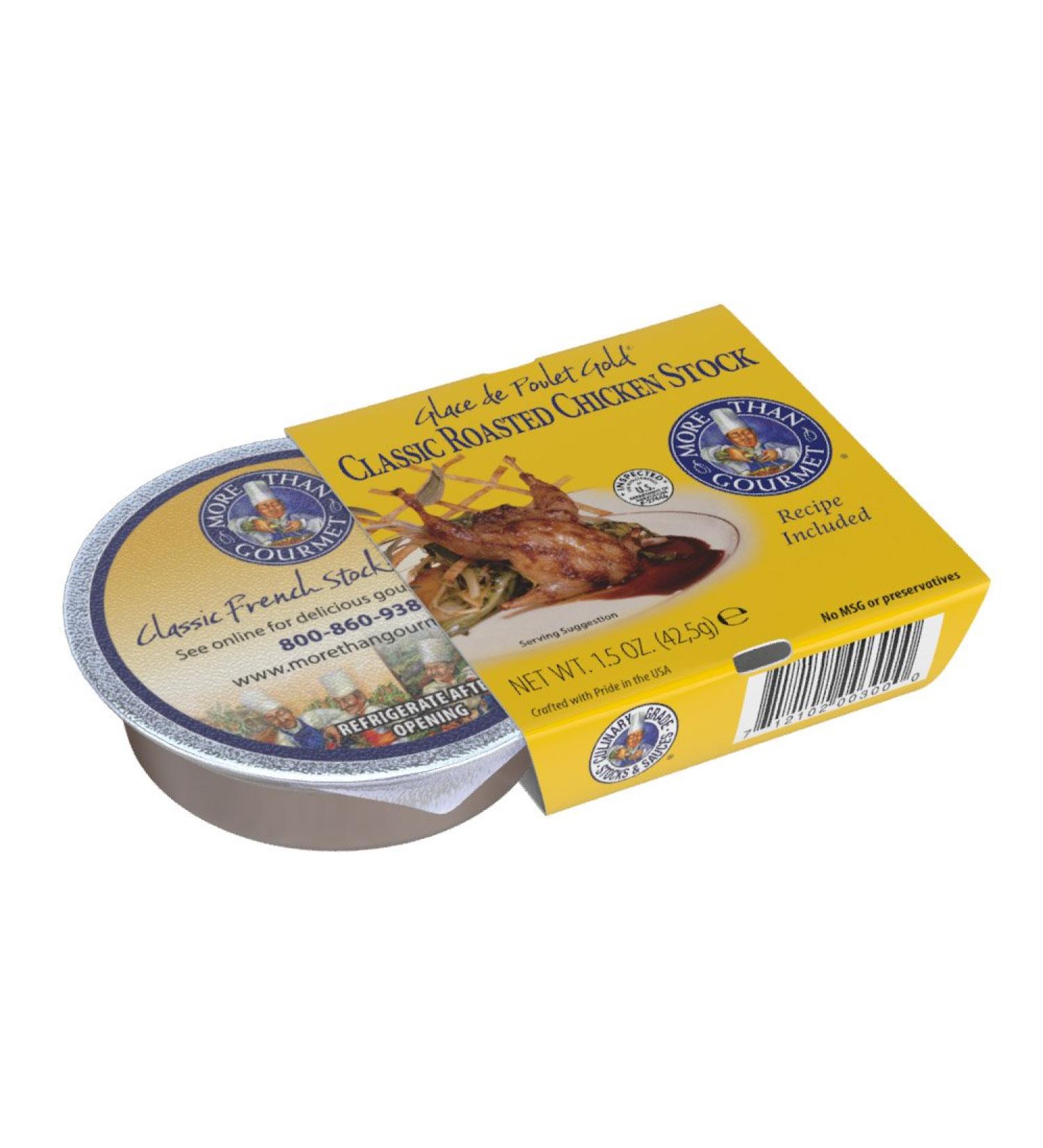 More Than Gourmet Classic Roasted Chicken Stock  1.5-Ounces (Pack of 6) - Buy Online on GoSupps.com