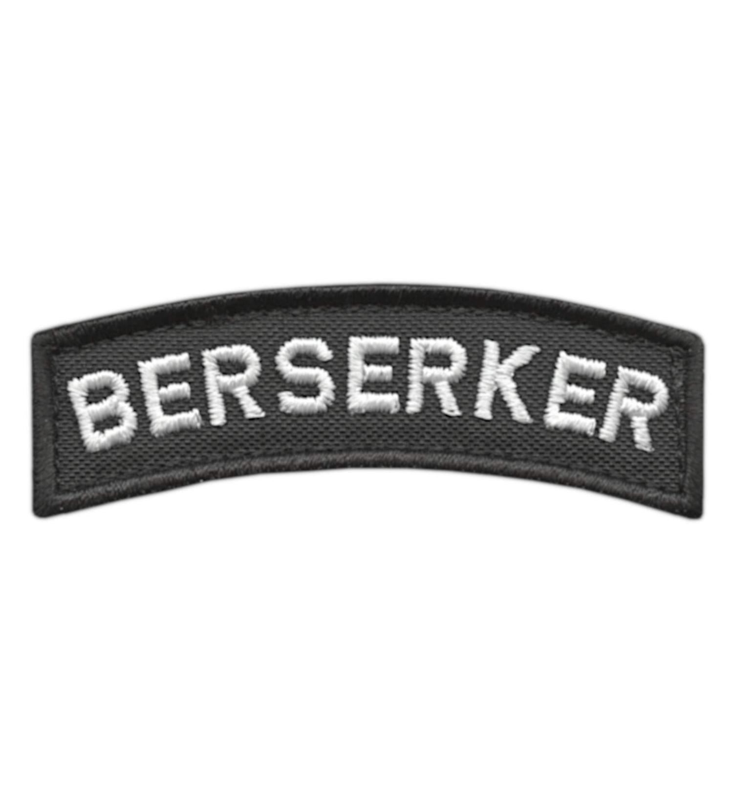 LEGEEON Berserker Shoulder Tab Viking Norse Icelandic Heathen Army Military Morale Tactical Touch Fastener Patch