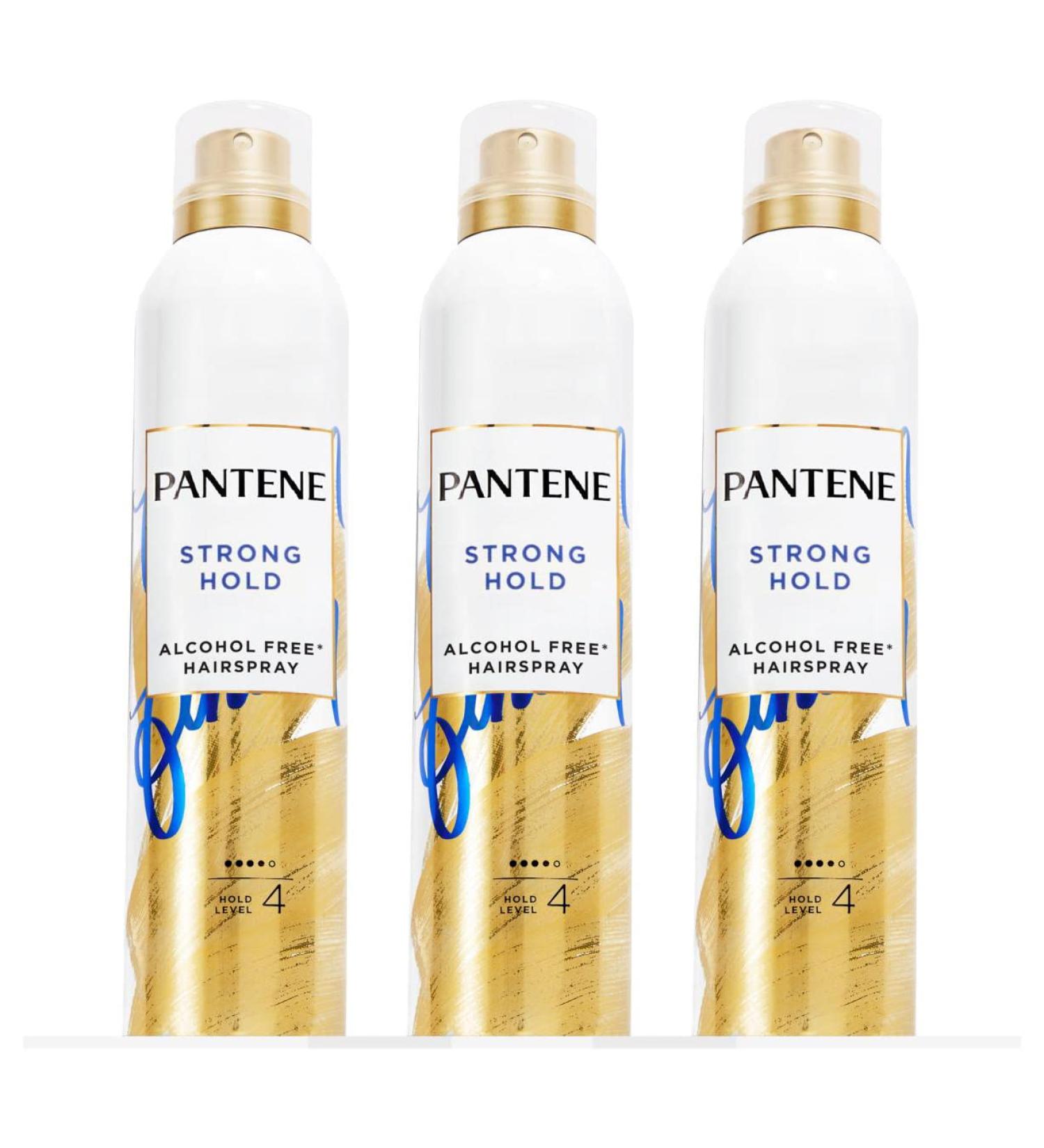 Pantene Hairspray Extra Strong Control Pro-V Level 4 Airspray 7 fl oz Pack of 3