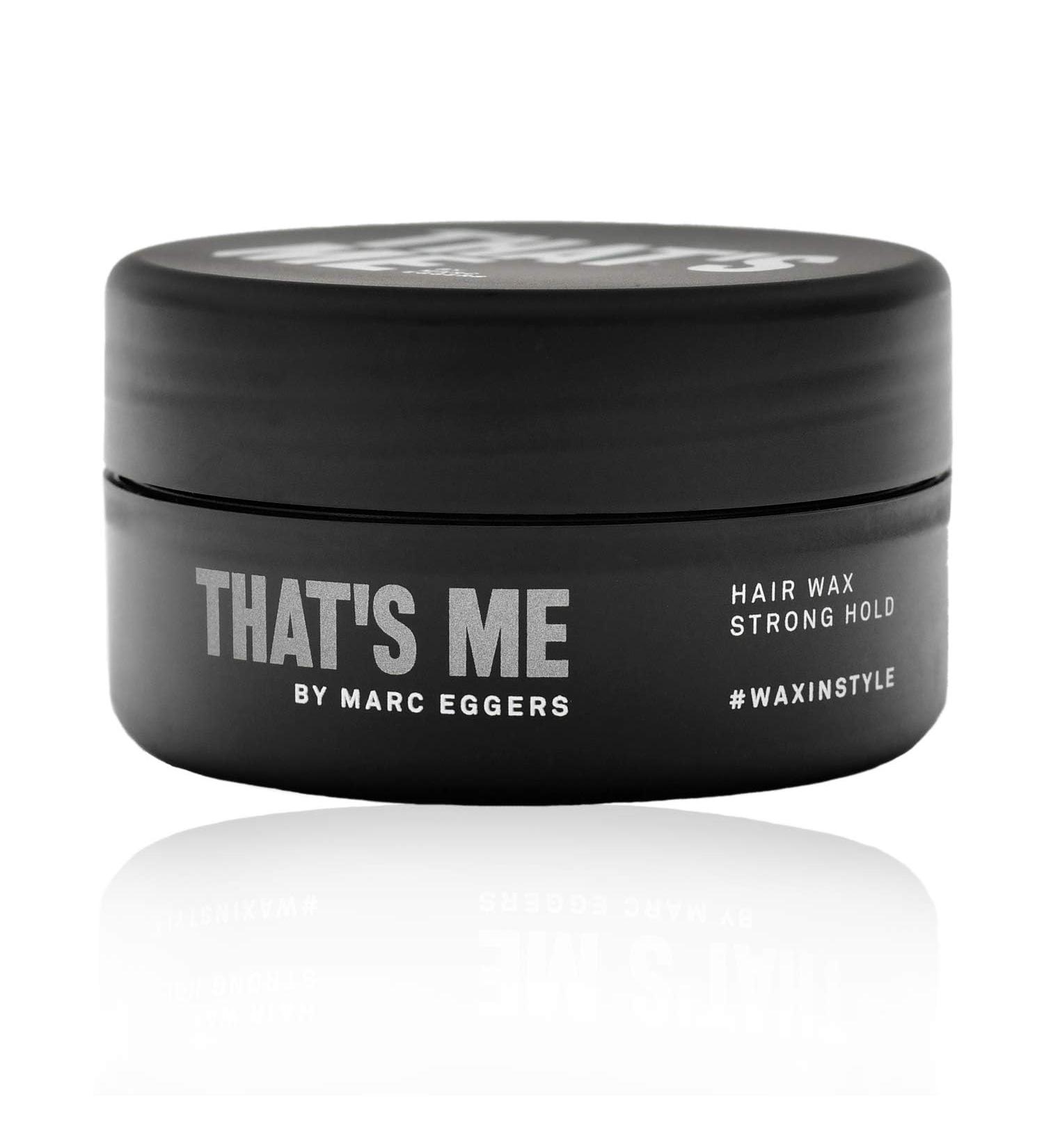 That's Me Men s Hair Wax - 100ml | Strong Hold with Almond Oil | All Hair Types | Professional Quality by Marc Eggers - Buy Online on GoSupps.com