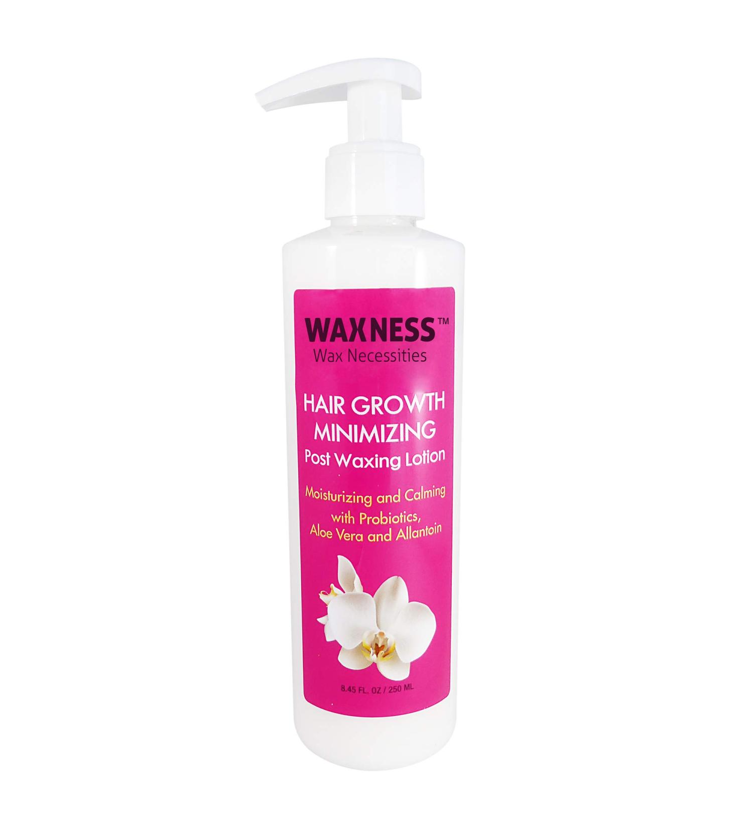Waxness Hair Growth Minimizing Post Waxing Lotion 8.45 fl oz 250 ml