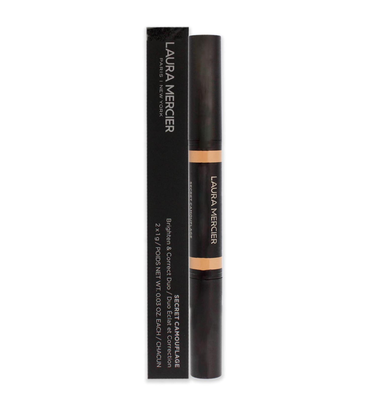 Laura Mercier Secret Camouflage Concealer Duo Stick - 2W Light, Warm Undertones - 0.3 oz x 2 - Buy Online on GoSupps.com