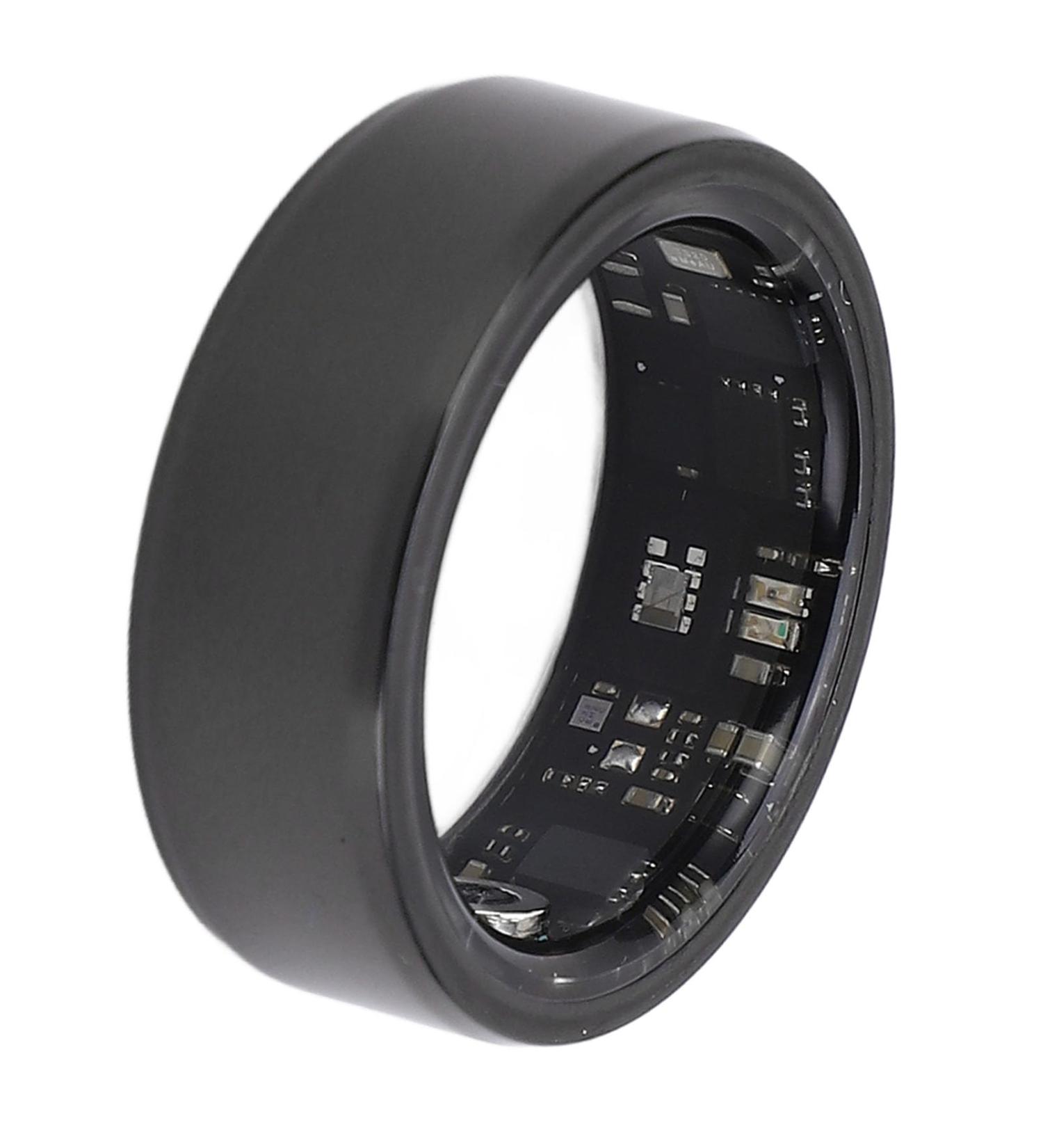 Health Monitoring Ring - Waterproof Intelligent Ring for 24h Tracking | Black Gift for Hiking - Buy Online on GoSupps.com