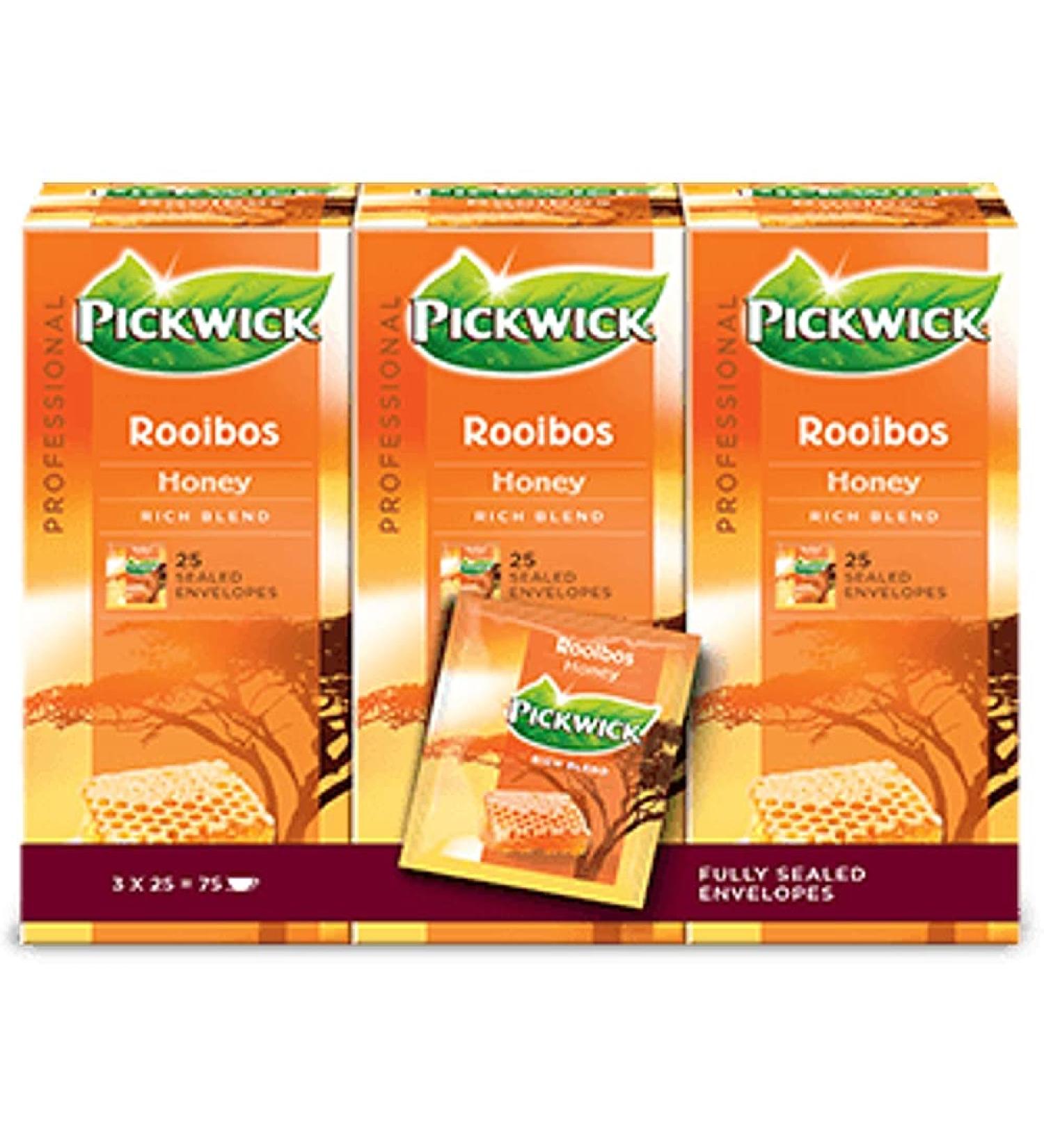 Th Pickwick Rooibos Honey 25x1.5gr | 3 pi ces