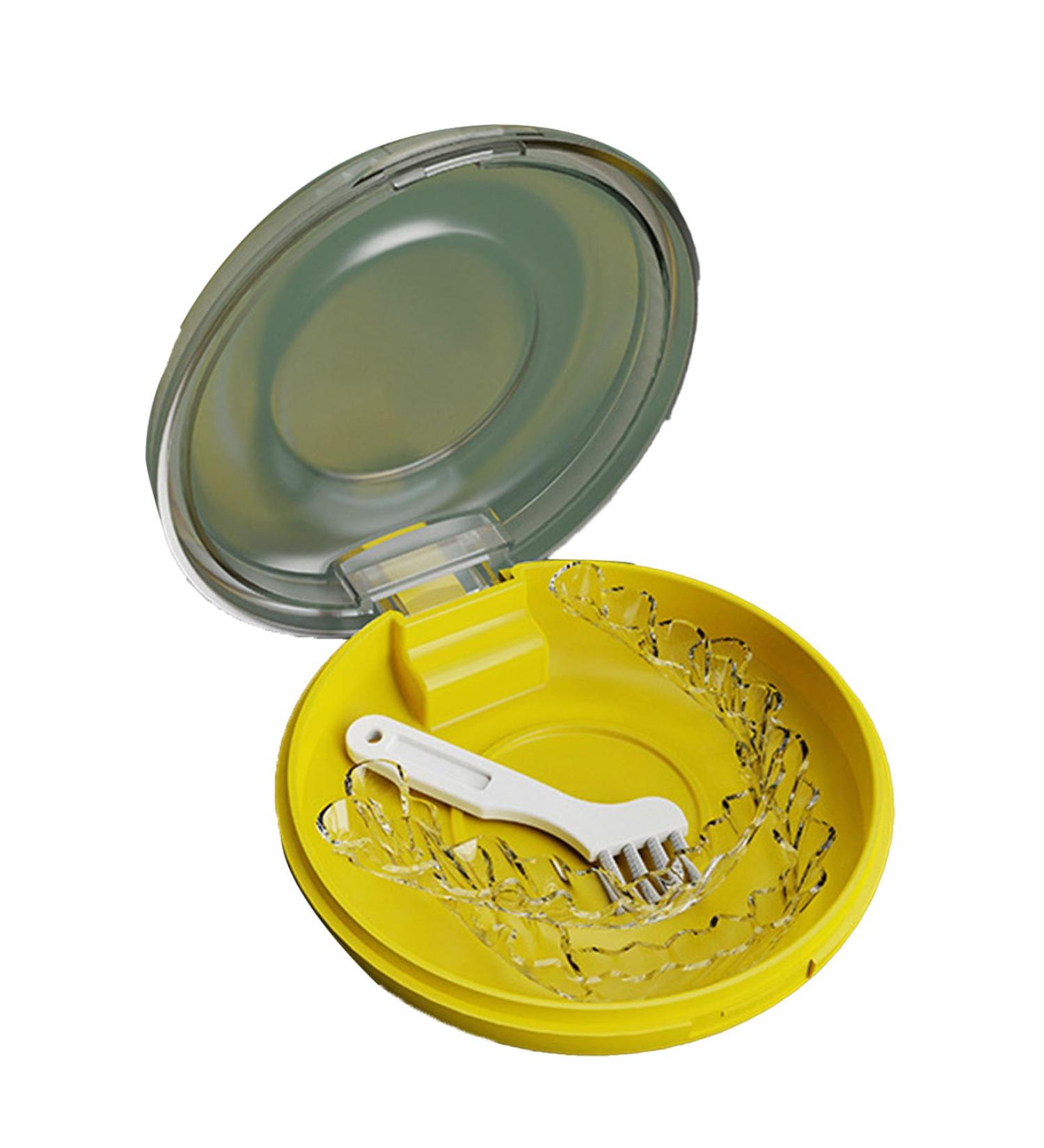 Buy Durable Retainer Etui with Ventilation Holes - Orthodontic Oral Protection Case Dustproof & Travel-Friendly - Buy Online on GoSupps.com