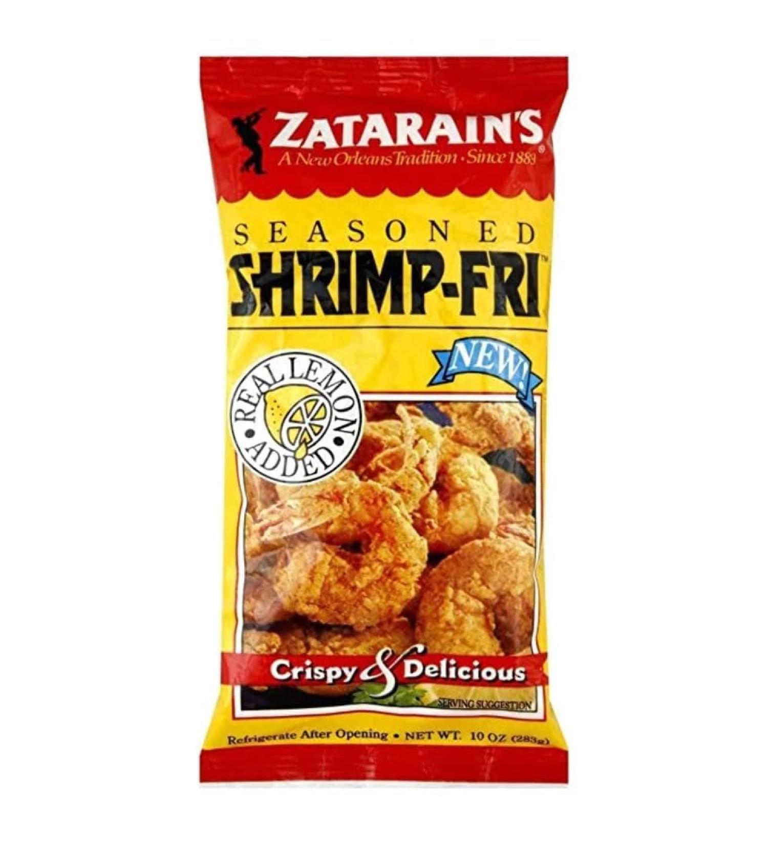 Zatarain s Seasoned Shrimp-Fri 283g-Fd