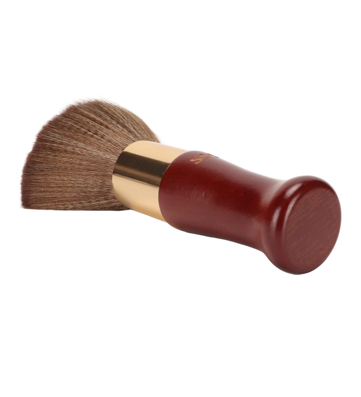 Fine Hair Removal Neck Dust Brush - Soft Nylon Bristles Ergonomic Handle Portable Facial & Neck Cleaning Tool | International Shipping Available - Buy Online on GoSupps.com