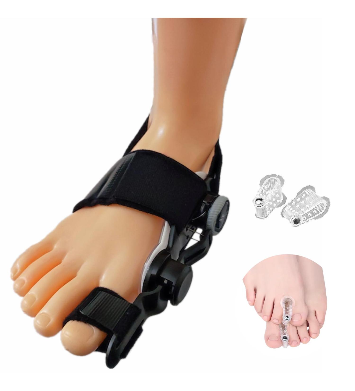 Bunion Corrector with Toe Spacers for Women | Adjustable Big Toe Straightener & Bunion Relief Solutions - Buy Online on GoSupps.com