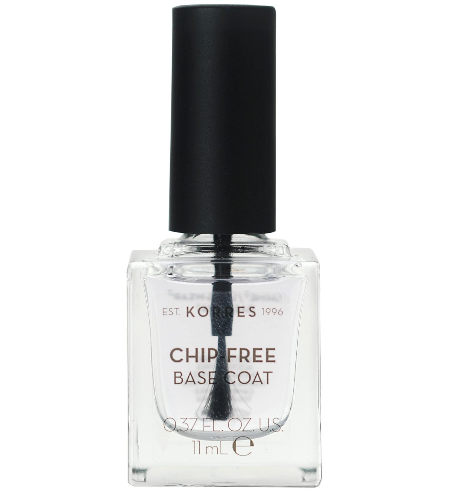 KORRES Sweet Almond Base Coat | Vegan Transparent Long Hold Nail Polish | 11 ml - Buy Online on GoSupps.com