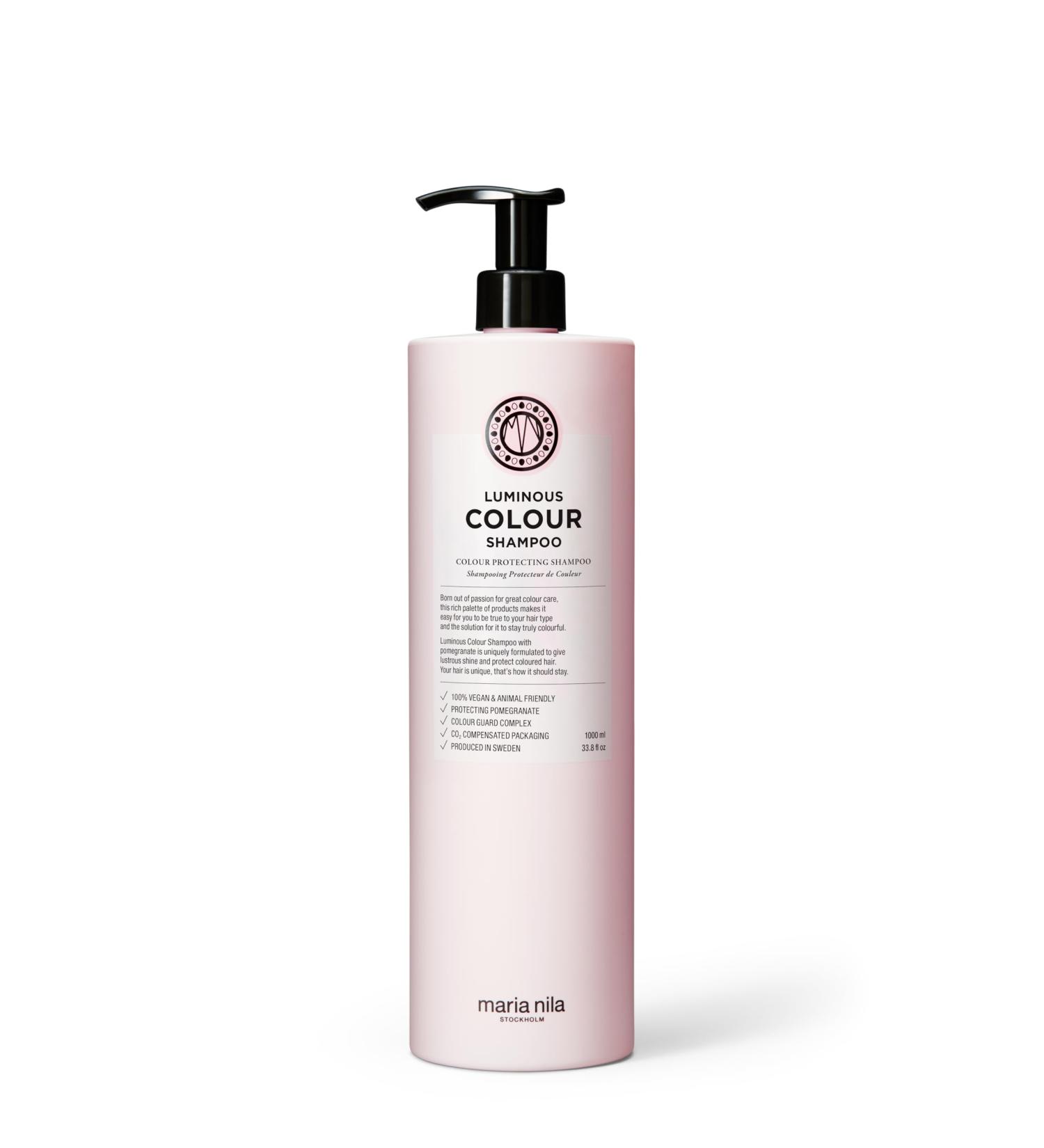 Maria Nila Luminous Colour Shampoo 1000ml - Buy Online on GoSupps.com