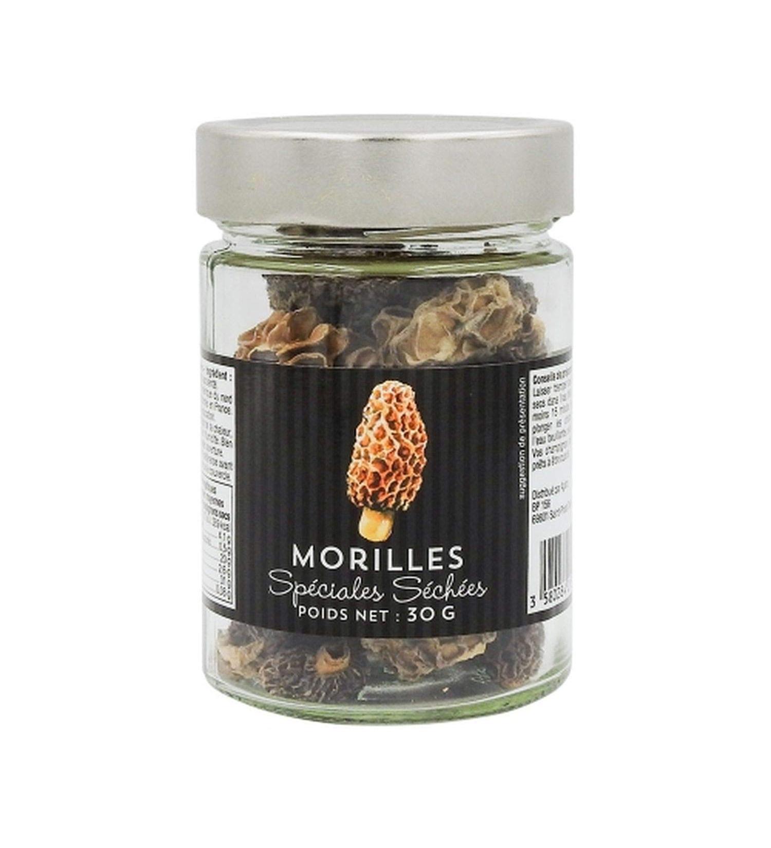 Wild special dried morels jar 30g