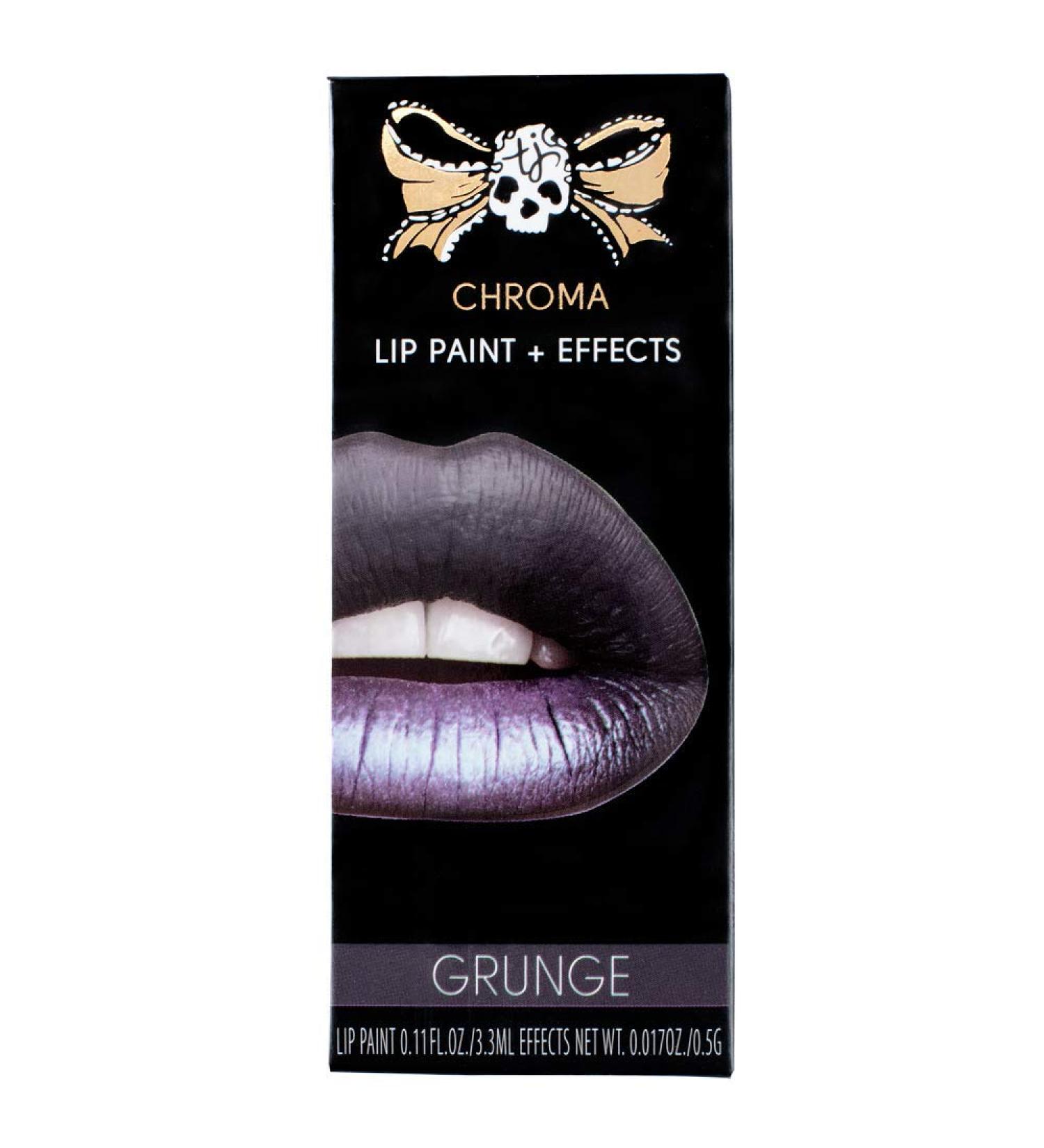 Buy Grunge Blue Gray 2-in-1 Lip Kit | Matte Liquid Lipstick & Shimmer Powder | Long Lasting & Cruelty Free - Buy Online on GoSupps.com