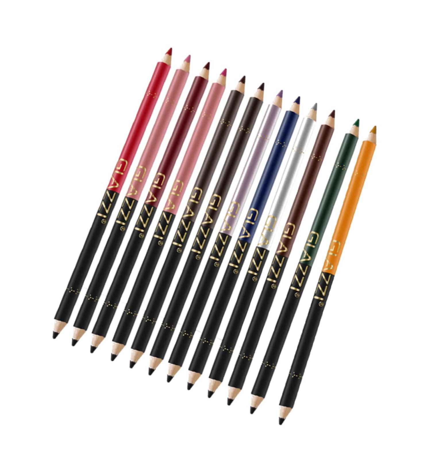 FOMIYES 12pcs Lip Liner Eyeliner Gel Liner Eyeliner Eyebrow Pencil Lip Shaper Makeup Pencil Lip Pencil Matte - Buy Online on GoSupps.com