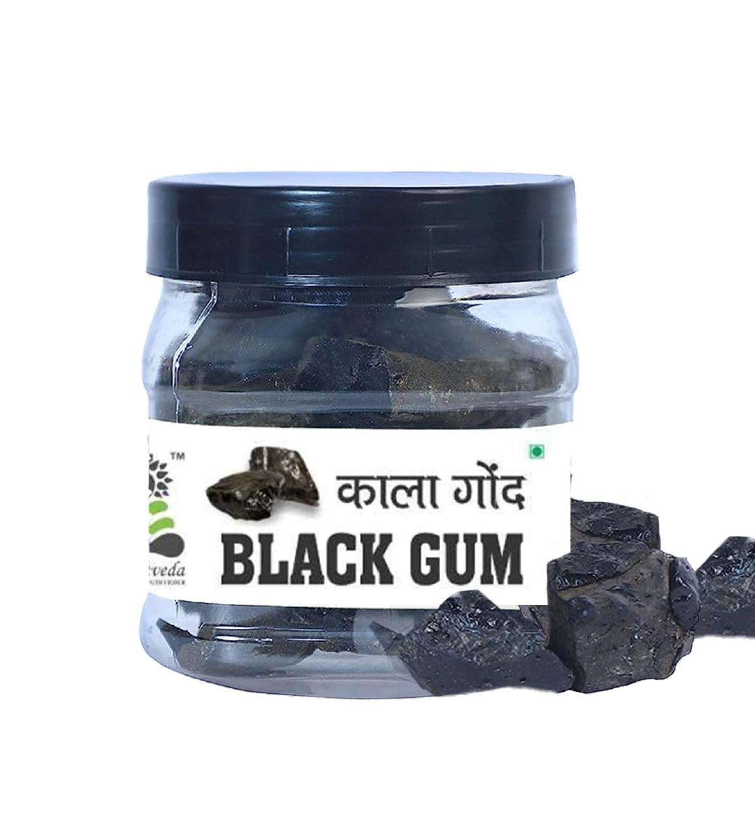  LEANBEING Herbaveda - Kala Gond | Gond Siyah | Good for Joints | - (100g) Lab Certified - Buy Online on GoSupps.com