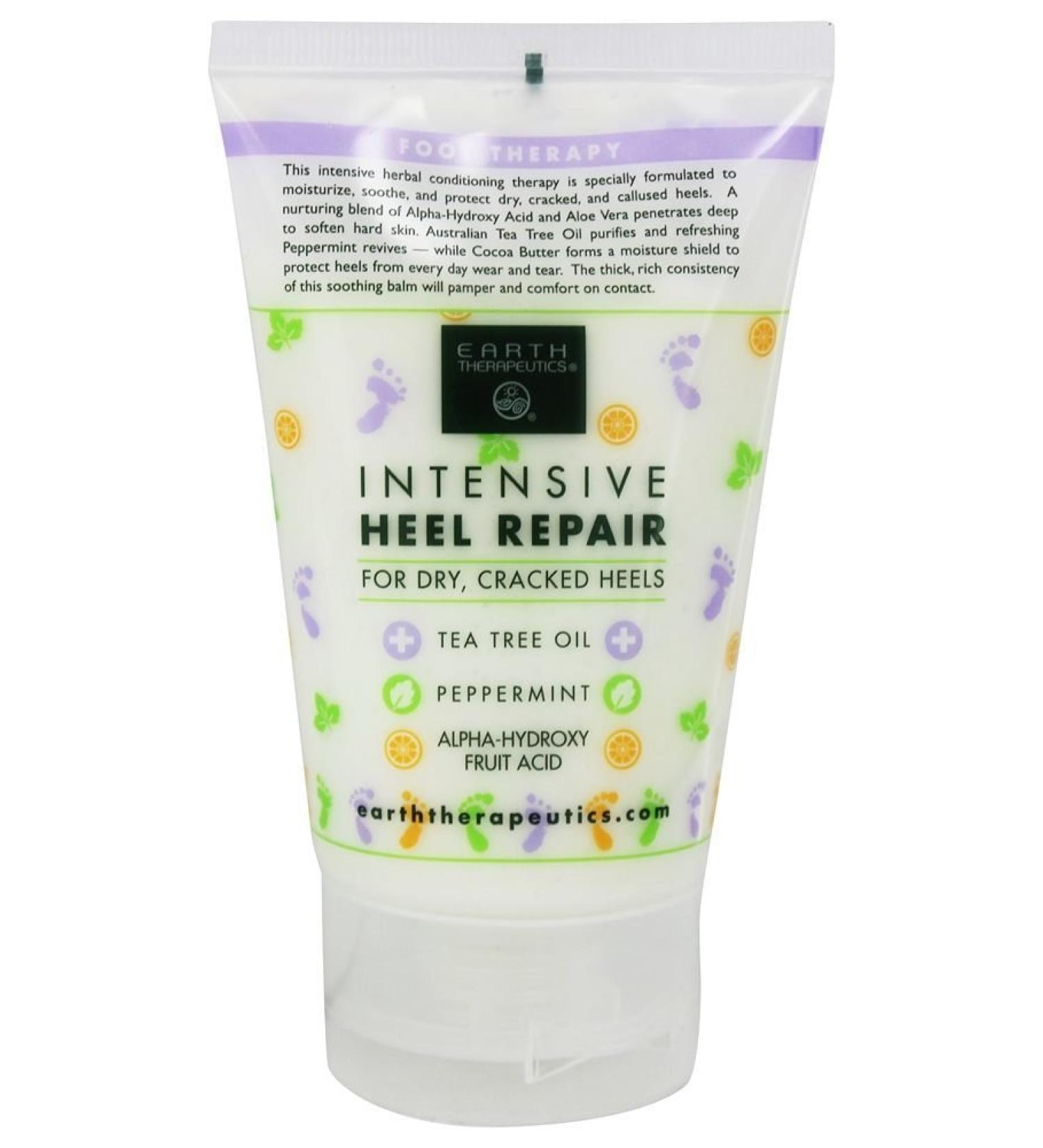 Earth Therapeutics Intensive Heel Repair - 4 oz | Soothing Foot Cream - Buy Online on GoSupps.com