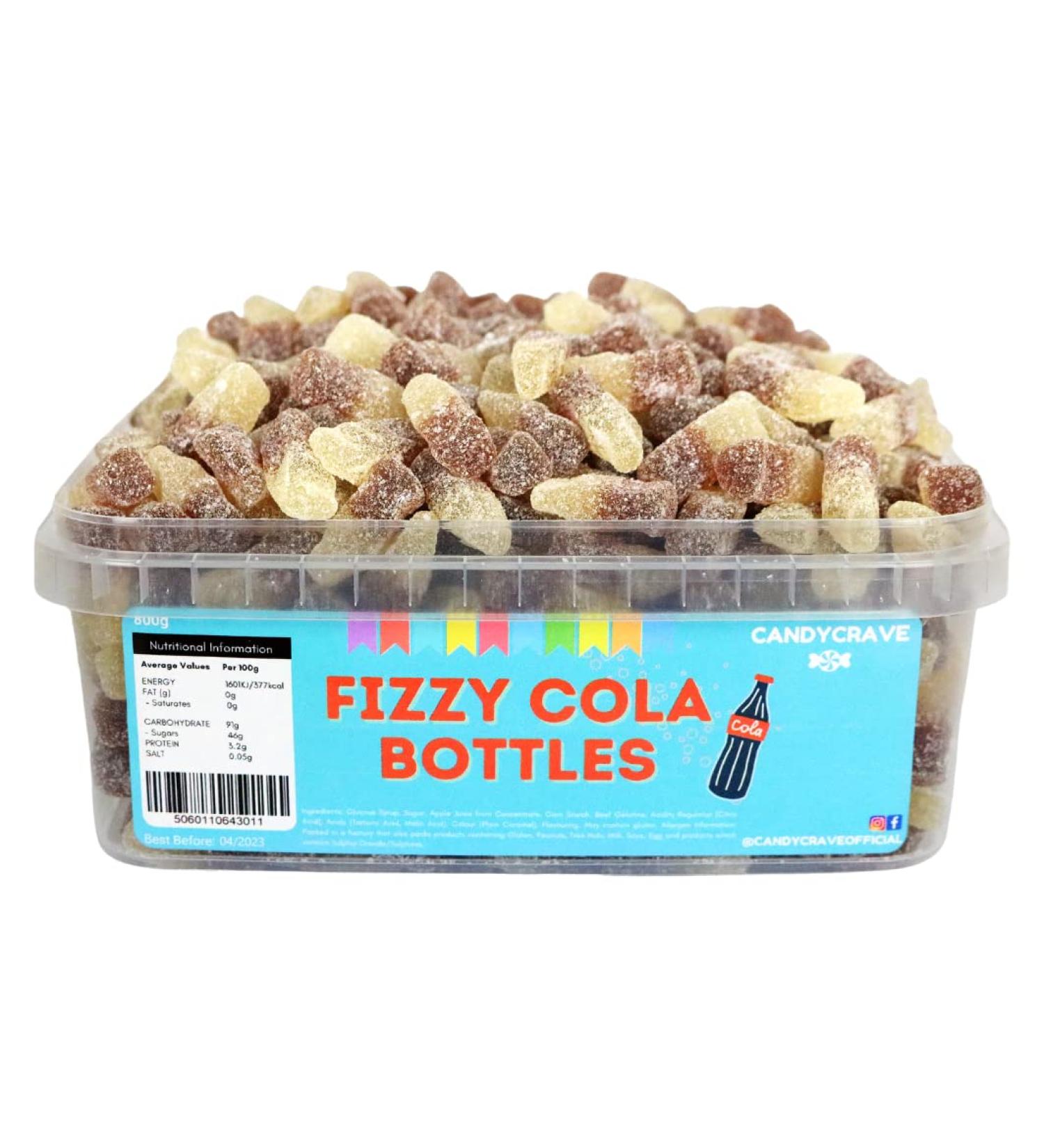 Monmore Confectionery Candycrave Fizzy Cola 800g Jar