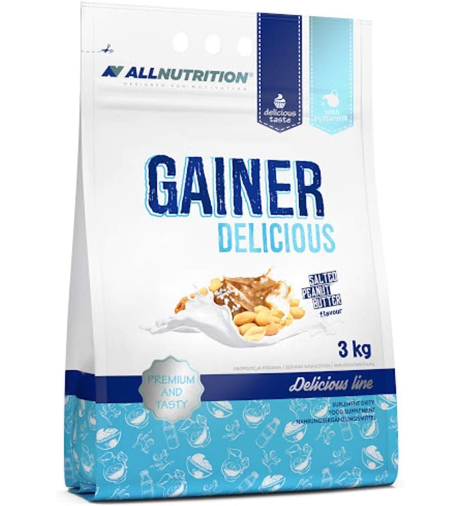 Allnutrition Gainer Delicious Peanut Butter 3000G - Buy Online on GoSupps.com