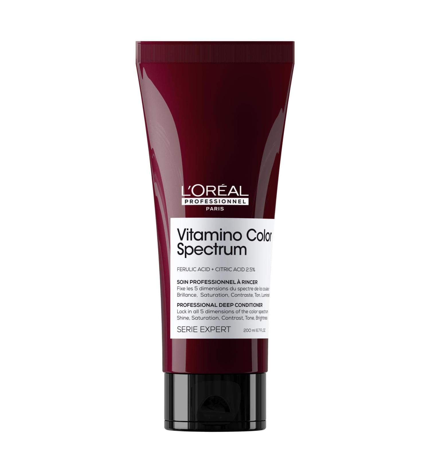 L'OREAL PROFESSIONNEL - Pour Cheveux Color s - Vitamino Color Spectrum - Pr serve la Couleur - +98% de Force - Brillance Miroir Instantan e Soin Concentr  - Buy Online on GoSupps.com