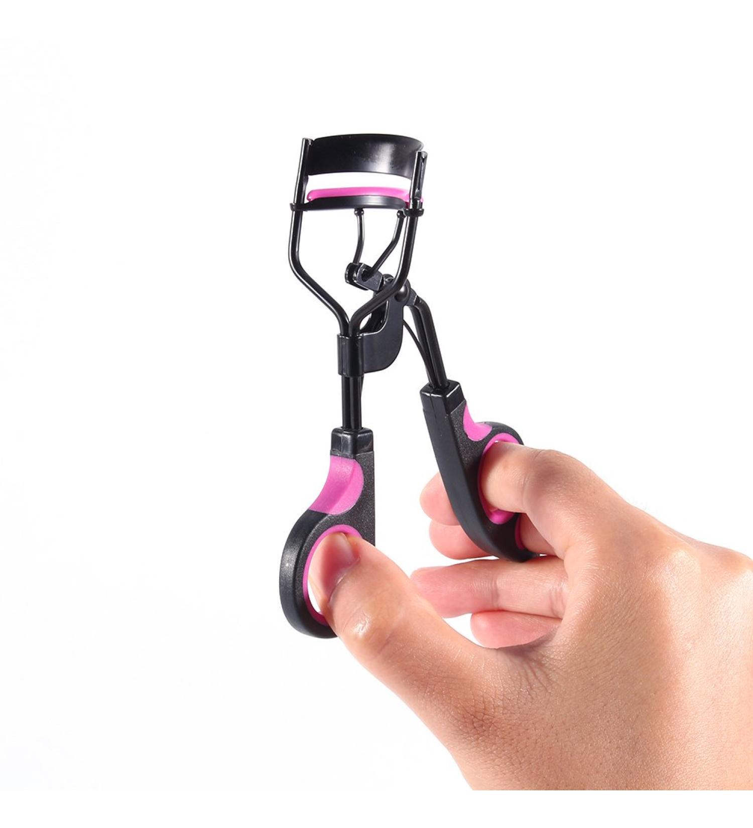 Professional Eyelash Curler & Clips | Painless Natural Makeup Tweezers for Perfect Curls | Shop Internationally - Buy Online on GoSupps.com
