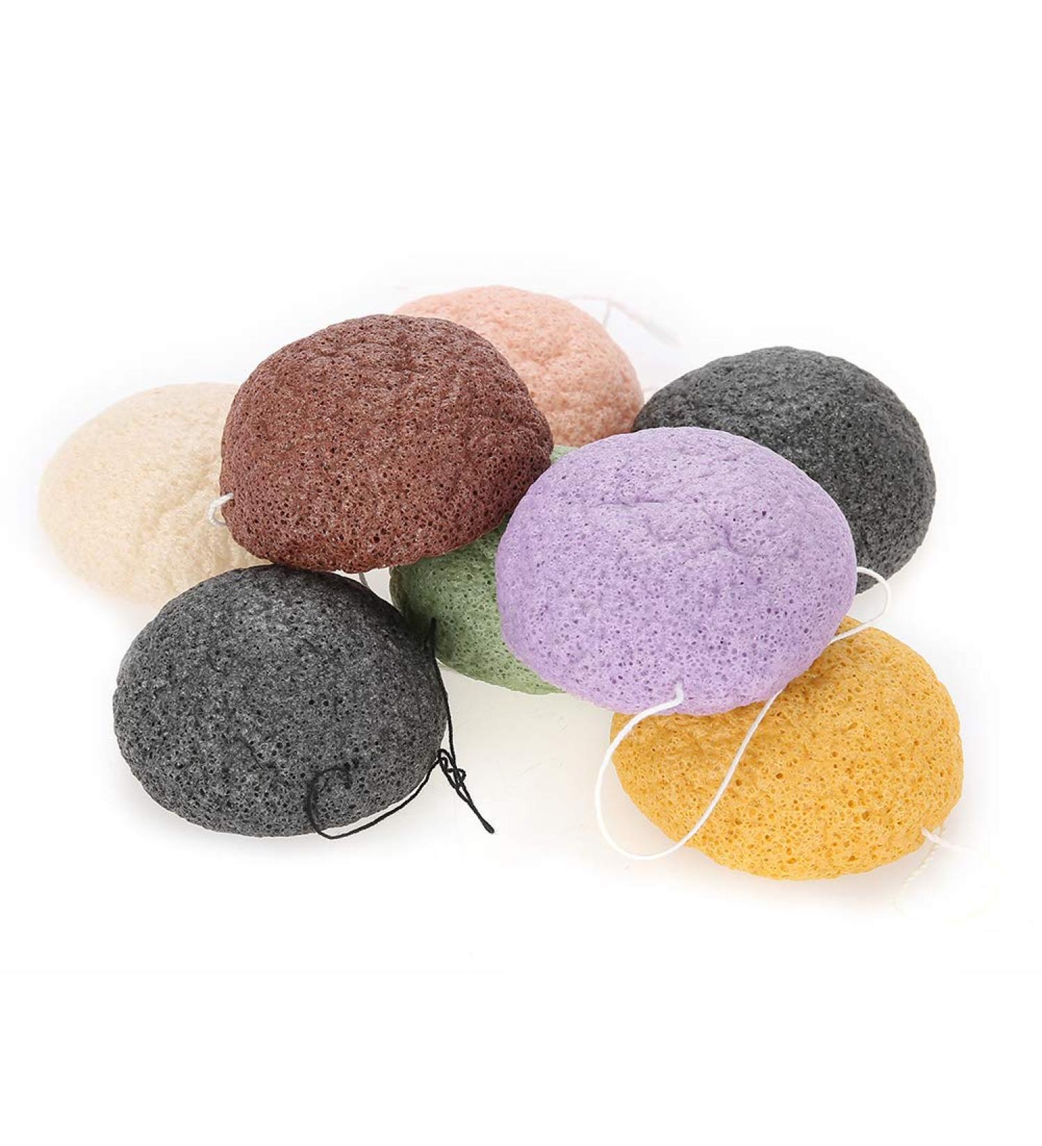 FILFEEL Facial Cleansing Sponge Set - 8PCS 100% Konjac Sponges for Gentle Face and Body Wash - Buy Online on GoSupps.com